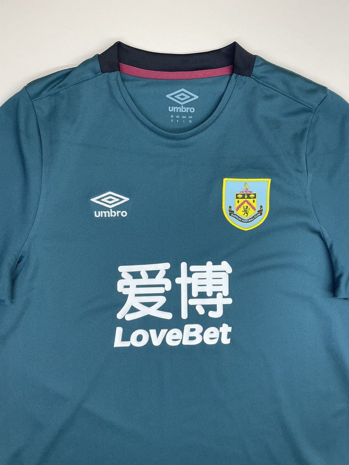 Umbro Burnley 2019-20 Third Jersey - Women's L Size Size L / US 10 / IT 46 - 3 Thumbnail