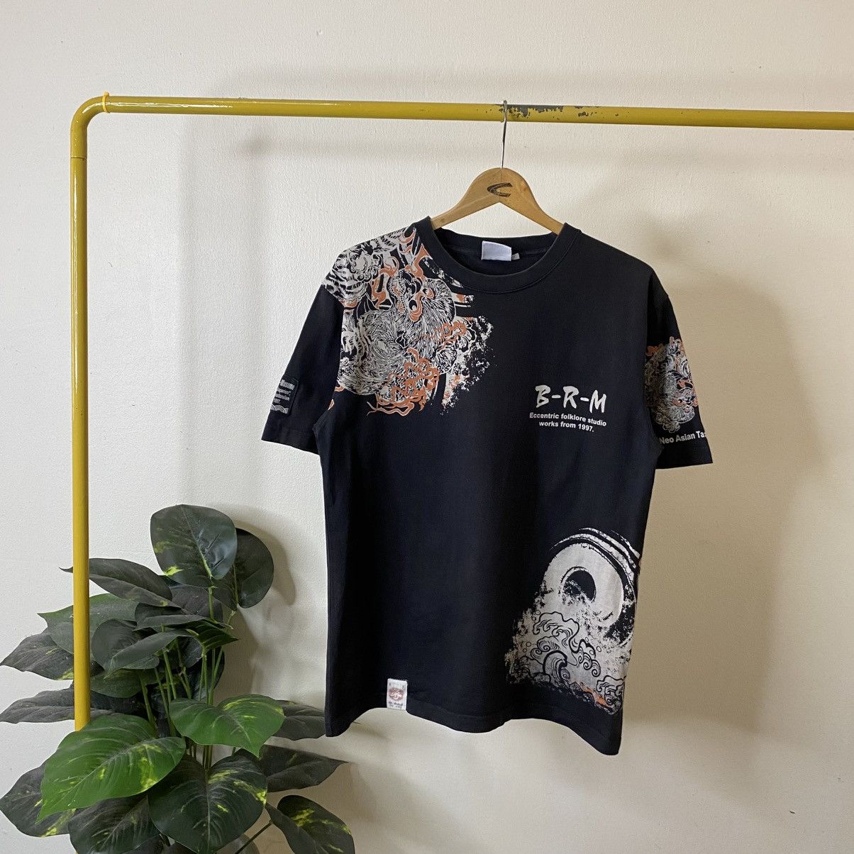Karakuri Tamashii Japanese Motive Karakuri Tamashii Ed Hardy Style T Shirt Size US M / EU 48-50 / 2 - 1 Thumbnail