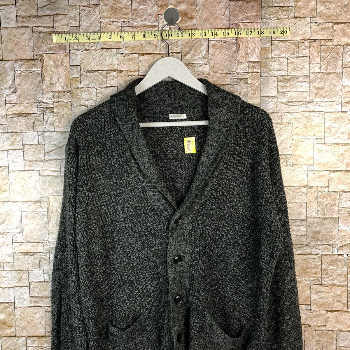 Japanese Brand Japanese Brand Black Cardigan Knitwear #A1184 Size US M / EU 48-50 / 2 - 2 Thumbnail
