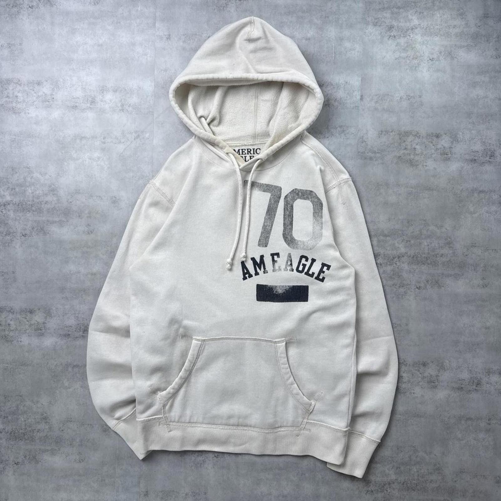 American Eagle Outfitters Y2K American Eagle 00s Grunge Hoodie Jacket Size US XS / EU 42 / 0 - 1 Thumbnail