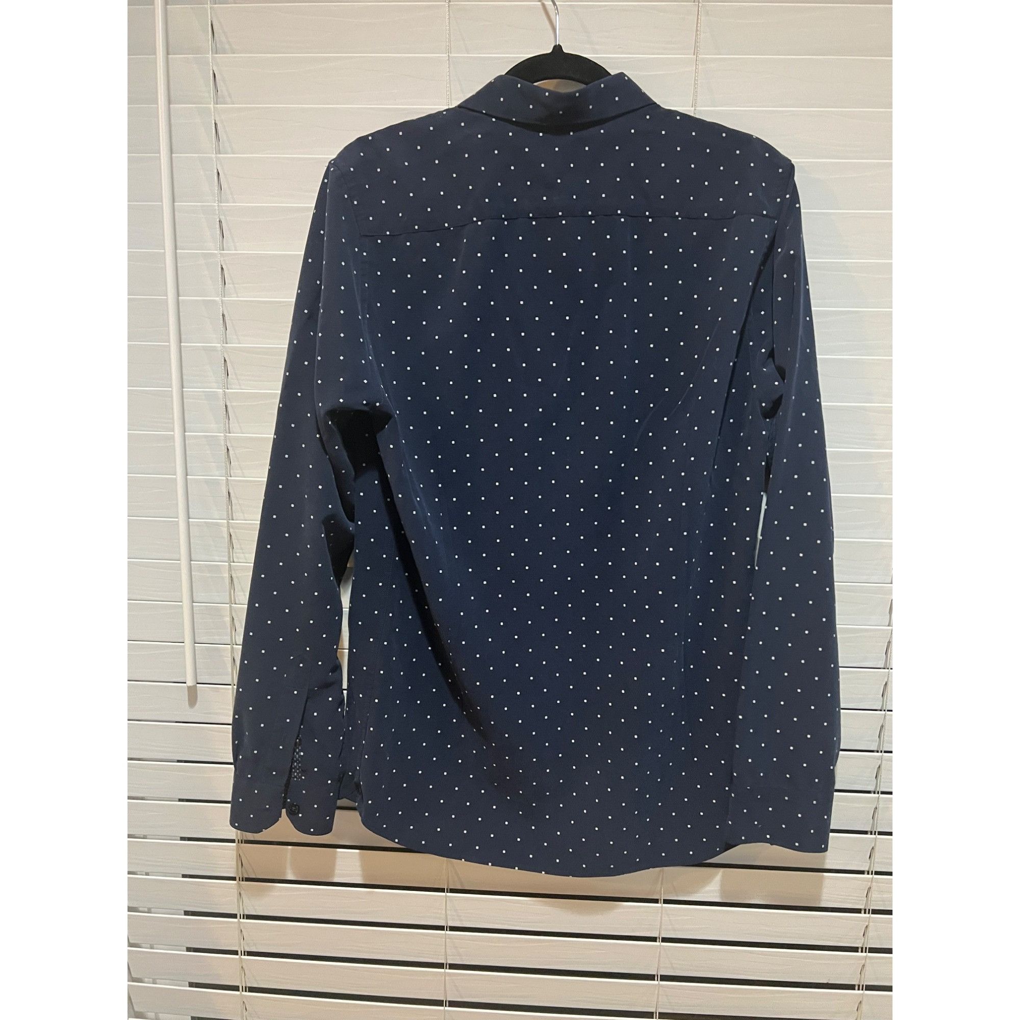 Ted Baker Ted Baker Polka Dot Long Sleeve Button Up Shirt - Size 3/S Size US S / EU 44-46 / 1 - 4 Thumbnail