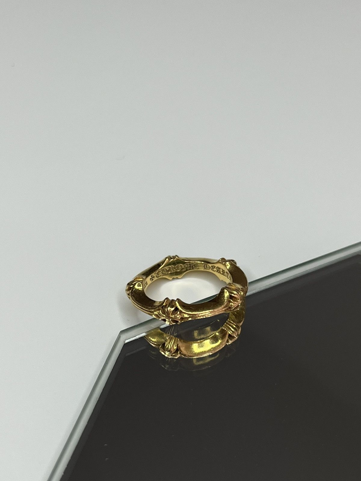 Chrome Hearts 22k Gold Chrome Hearts Ring Size ONE SIZE - 4 Thumbnail