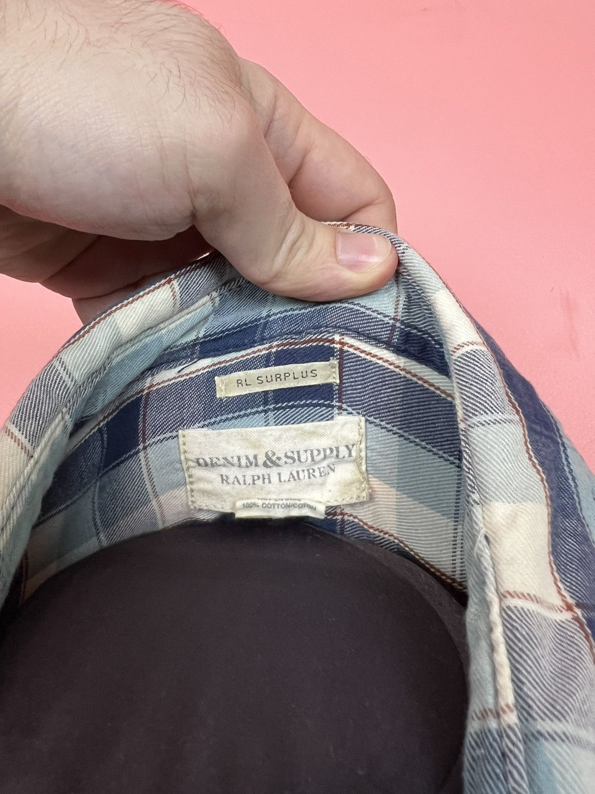 Denim & Supply Ralph Lauren × Designer Denim & supply Polo Ralph Lauren shirt button ups like Size L / US 10 / IT 46 - 6 Thumbnail