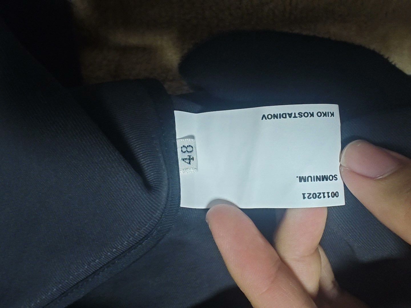Kiko Kostadinov kiko kostadinov maiden peacoat jacket Nextarrow-2501 Size US M / EU 48-50 / 2 - 4 Thumbnail