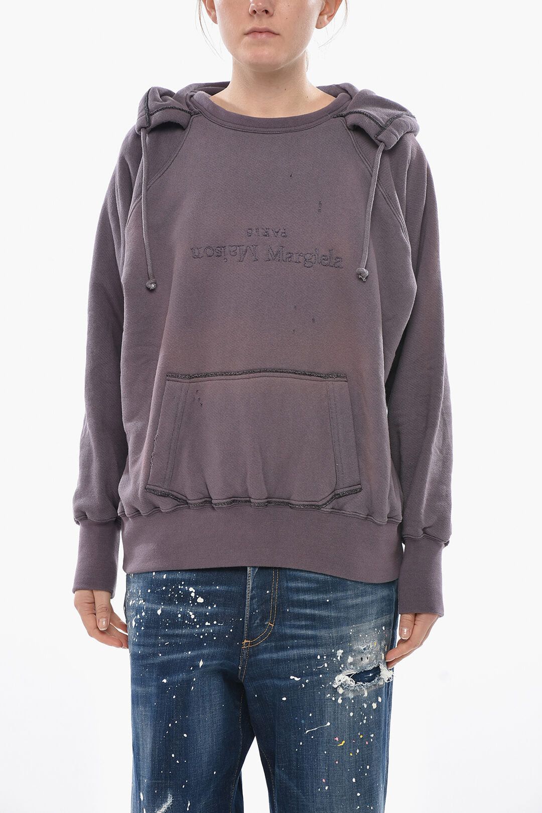 Maison Margiela MM1 Cotton Hoodie REVERSE Size XS / US 0-2 / IT 36-38 - 1 Thumbnail