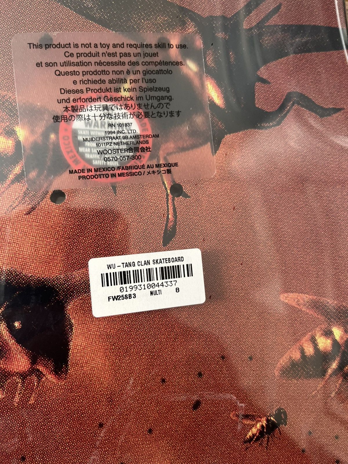 Supreme Supreme Wu-Tang Clan Skateboard Deck Size ONE SIZE - 8 Thumbnail