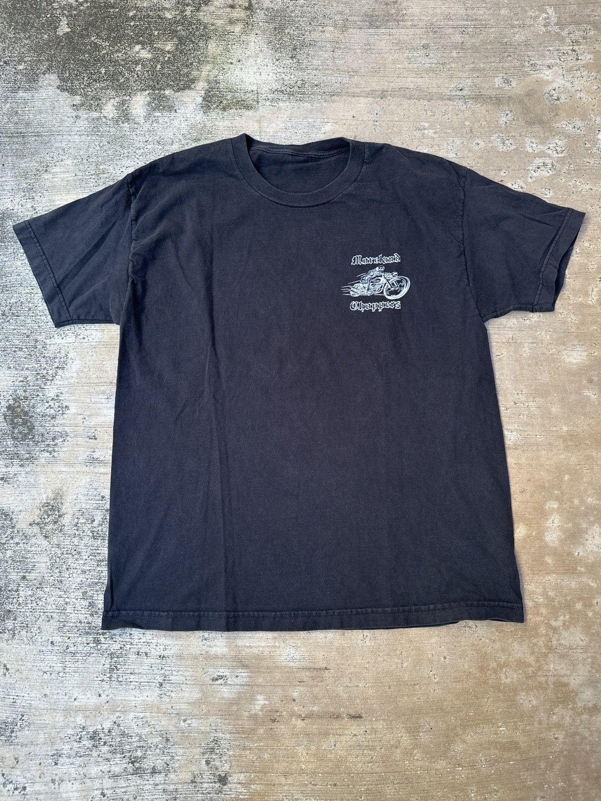 Vintage × West Coast Choppers Y2k 2000s Black West Coast Choppers Style Biker T-Shirt Size US L / EU 52-54 / 3 - 3 Thumbnail