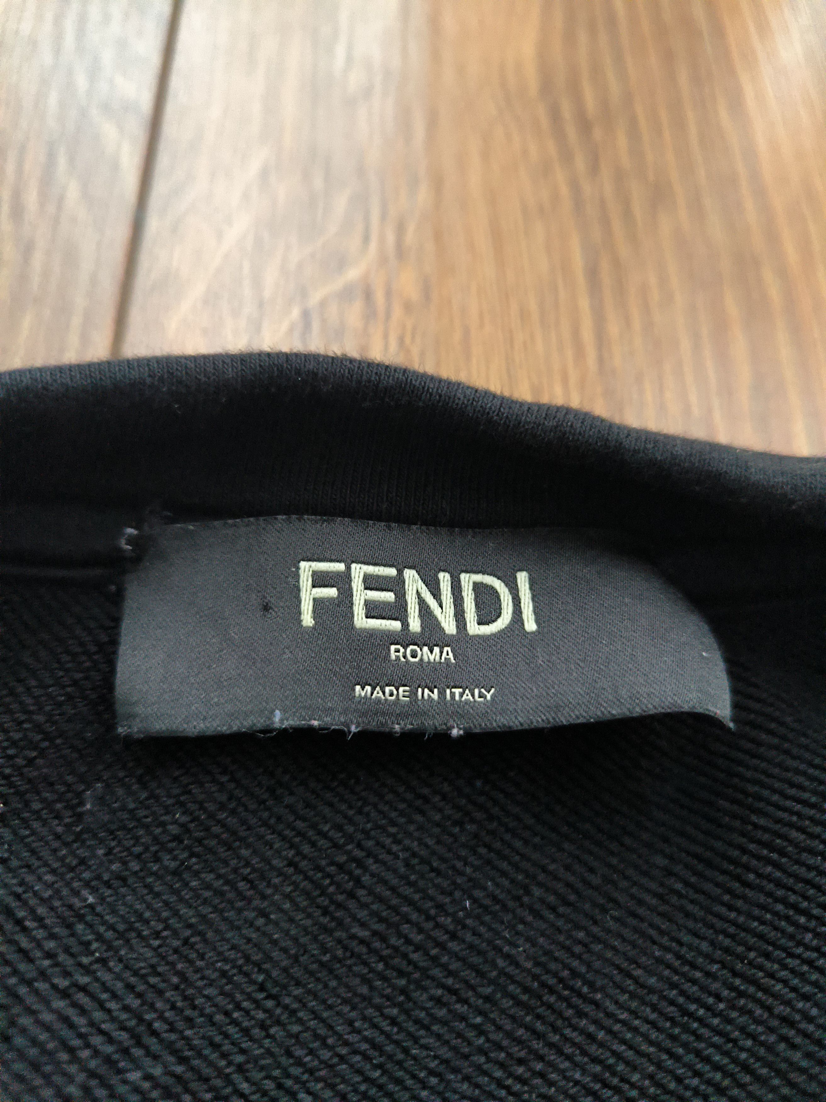 Fendi Fendi Eyed Black Crewneck, size M, good condition Size US M / EU 48-50 / 2 - 5 Thumbnail