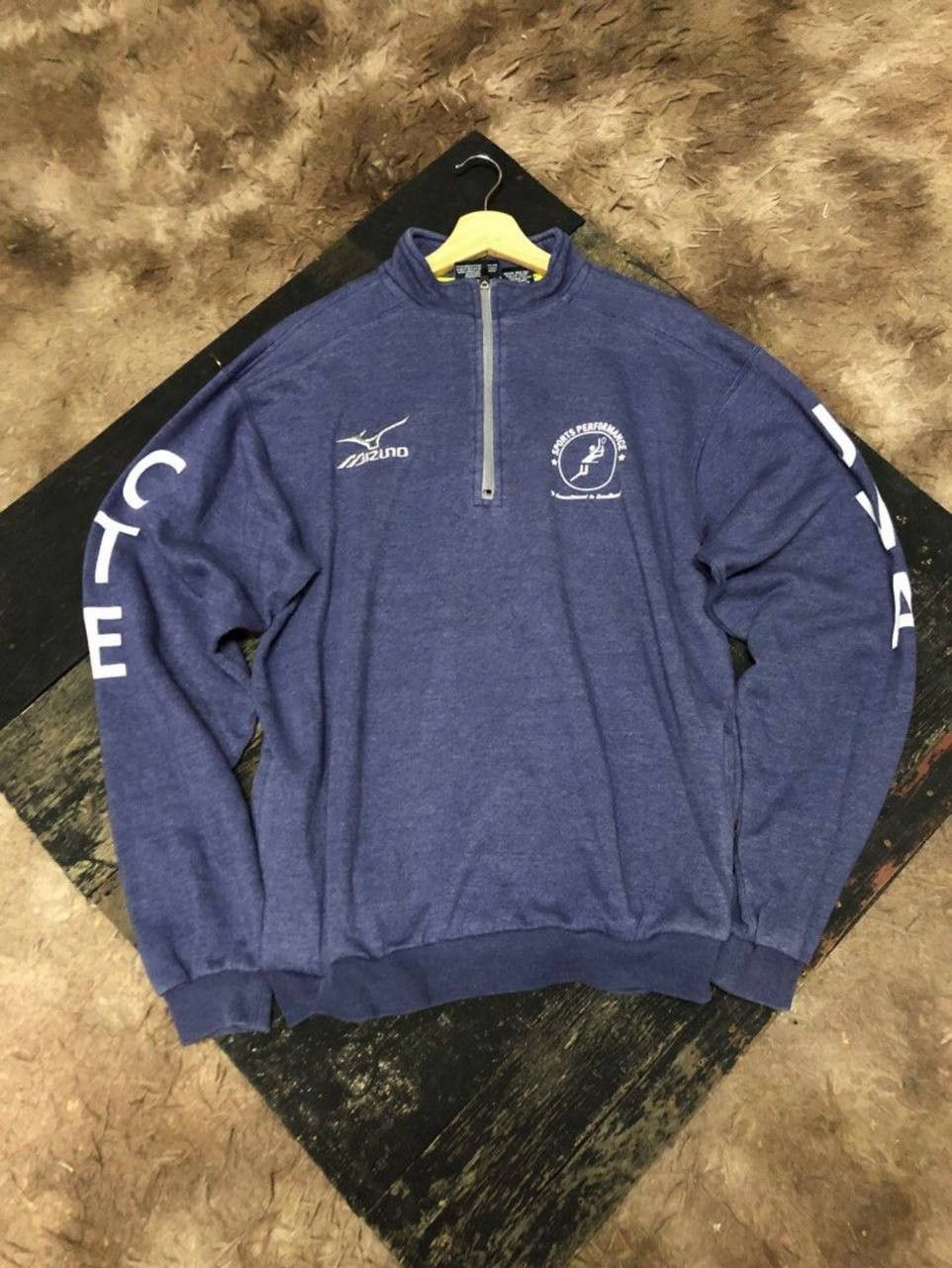 Japanese Brand × Mizuno Mizuno Half Zipper Sweatshirt Size US M / EU 48-50 / 2 - 6 Thumbnail