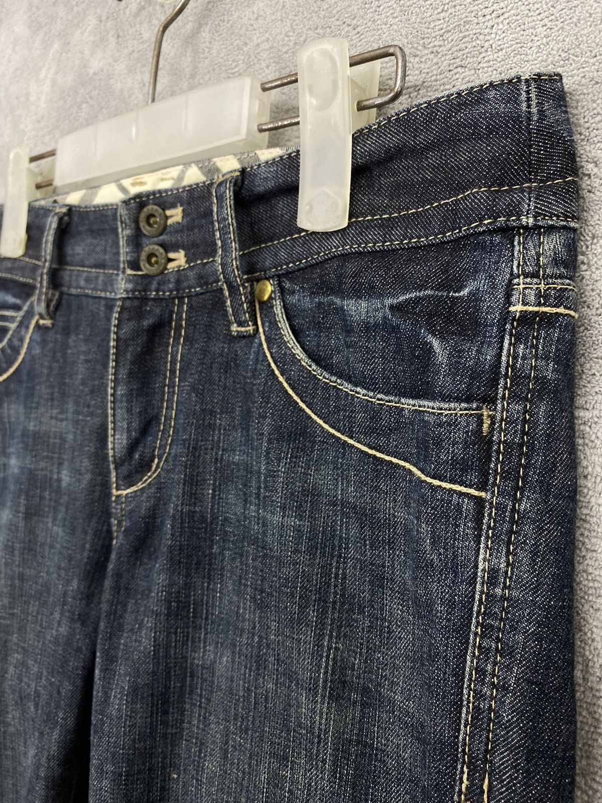 Burberry 🔥BURBERRY BLUE LABEL JEANS NOVACHECK Size 30" / US 8 / IT 44 - 2 Thumbnail