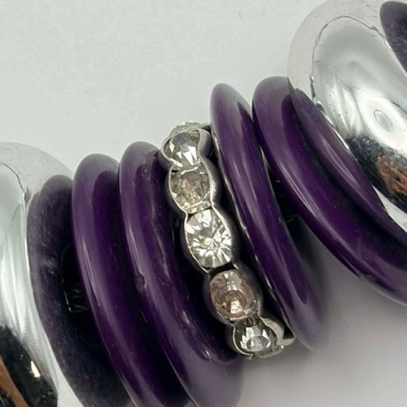 Other Y2k Purple Chunky Necklace Size ONE SIZE - 2 Thumbnail