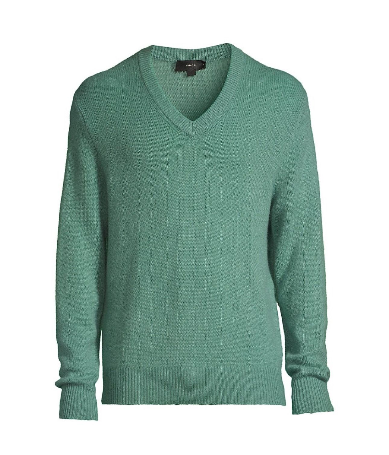 Vince Vince Cashmere Sweater in mineral green retail $468 Size US L / EU 52-54 / 3 - 1 Thumbnail