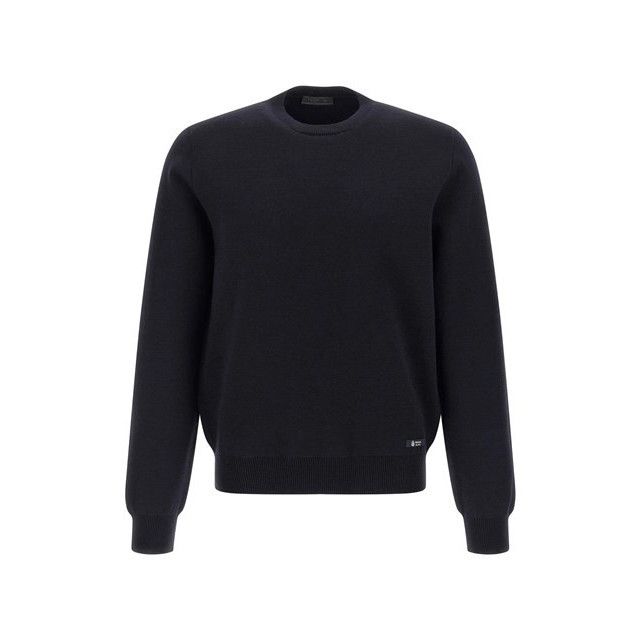 Prada PRADA Blue Wool Blend Sweater New & Authentic (Men's size:50 Size US M / EU 48-50 / 2 - 1 Thumbnail