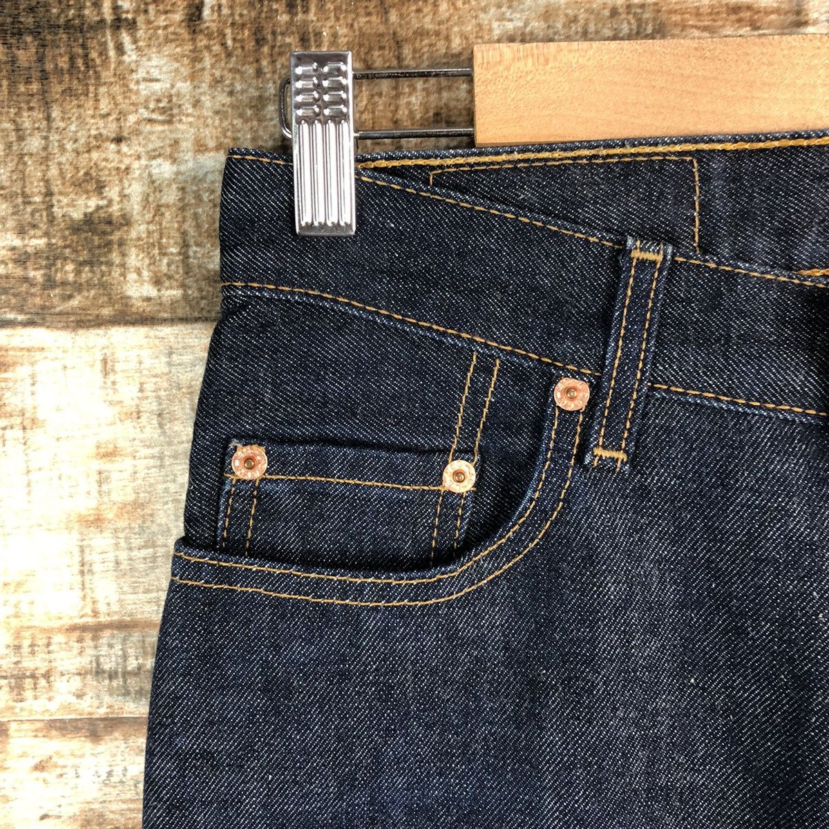 Levi's Levis 558 Blue Distressed Denim Pants #A2622 Size US 26 / EU 42 - 7 Thumbnail
