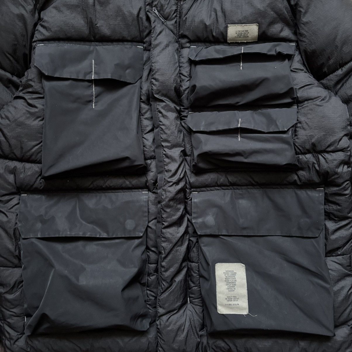 G-Star RARE G Star Raw Technical Field Down Puffer Jacket Size US L / EU 52-54 / 3 - 3 Thumbnail