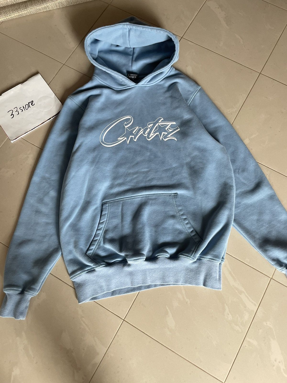 Corteiz Hoodie グレー サイズL Corteiz RTW Superior Royale Zip Hoodie - Heather Grey
