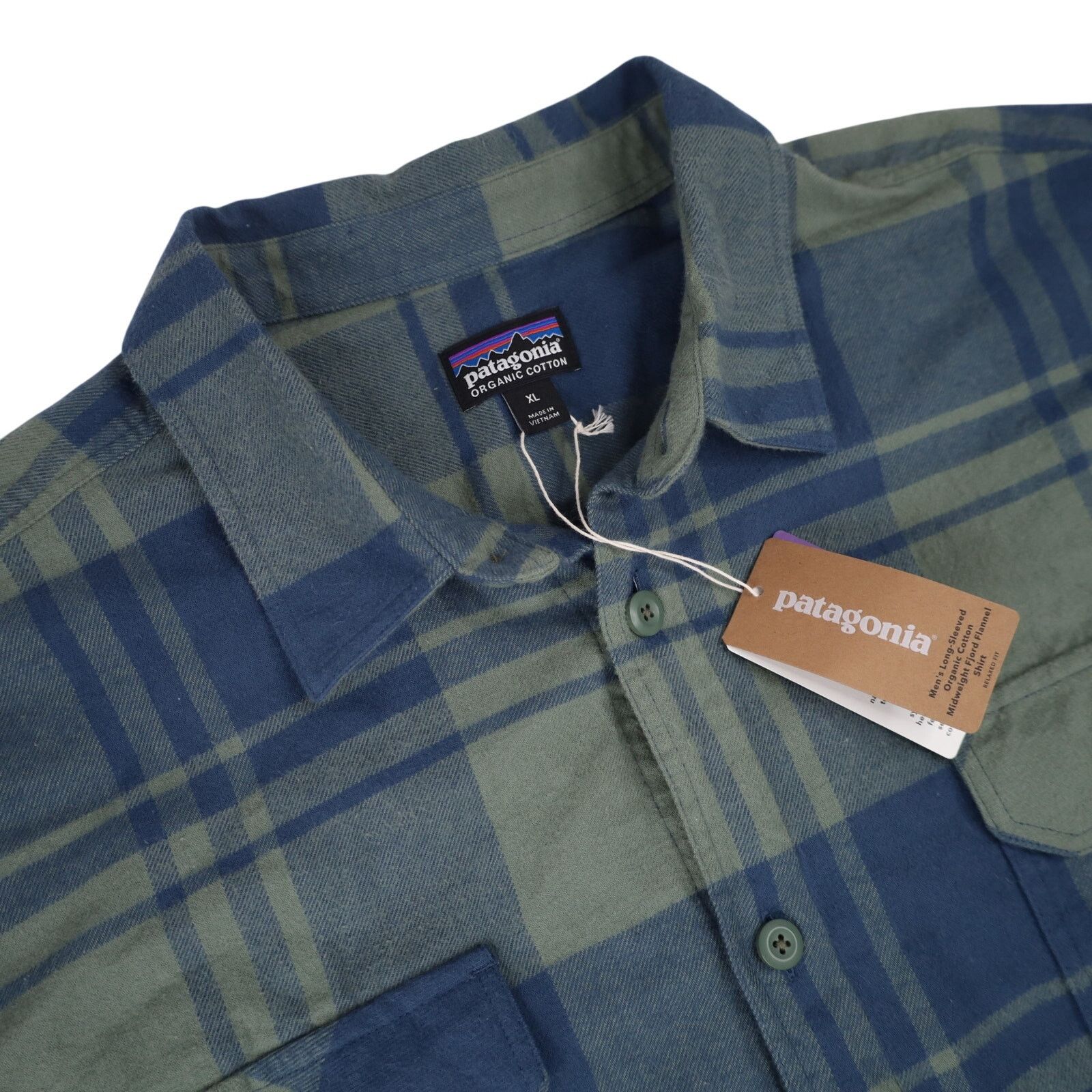 Patagonia NWT Patagonia Organic Cotton Flannel Shirt Size US XL / EU 56 / 4 - 5 Thumbnail