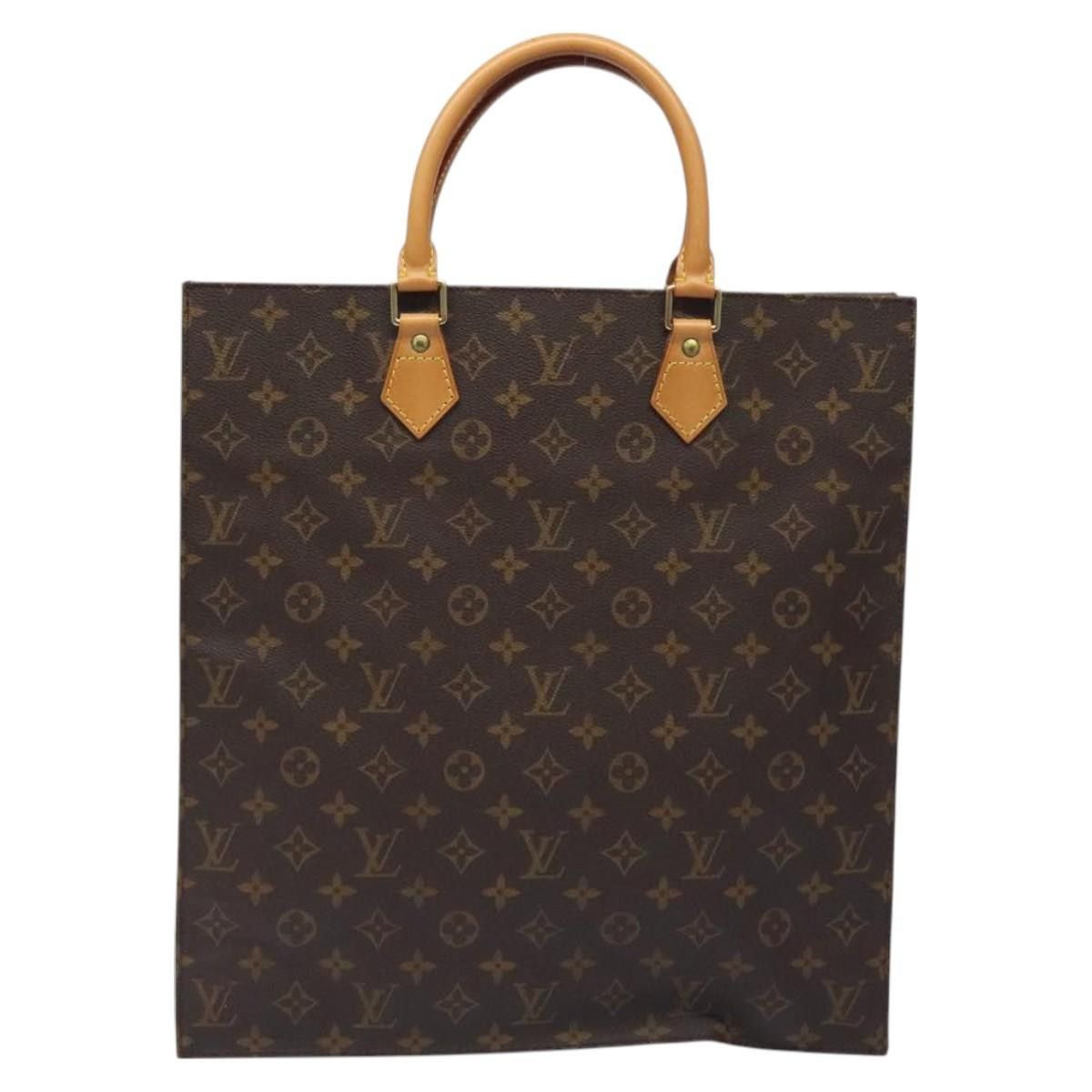 Louis Vuitton LOUIS VUITTON Monogram Sac Plat Hand Bag M51140 Size ONE SIZE - 13 Thumbnail