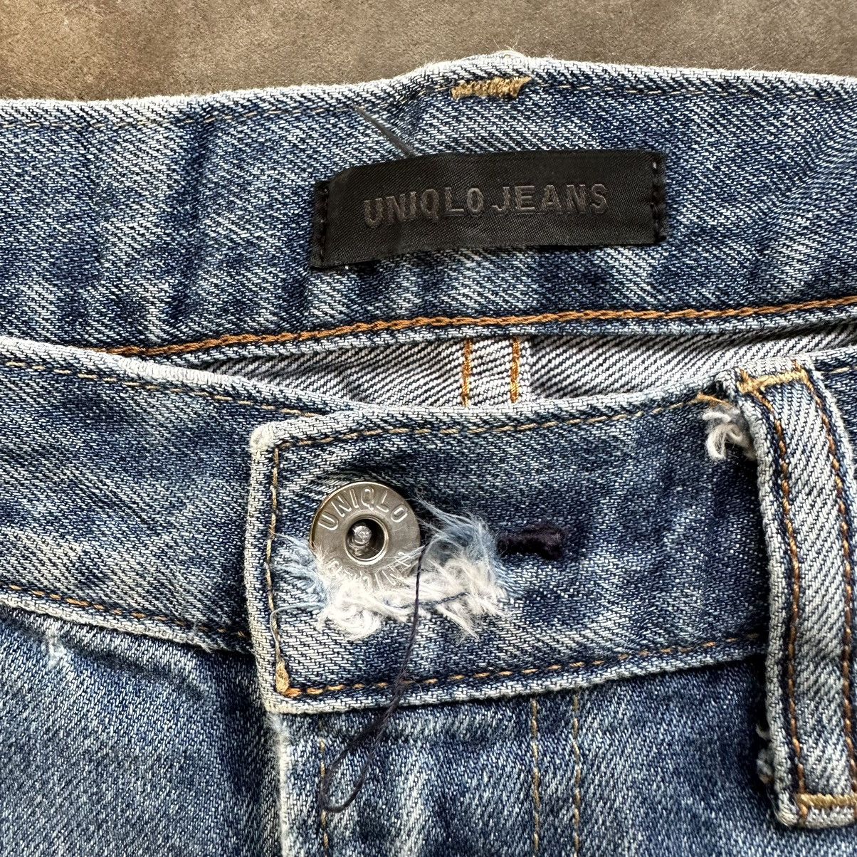 Japanese Brand Vintage Japanese Faded Jean Distressed Denim Pant W32 Size US 32 / EU 48 - 6 Thumbnail