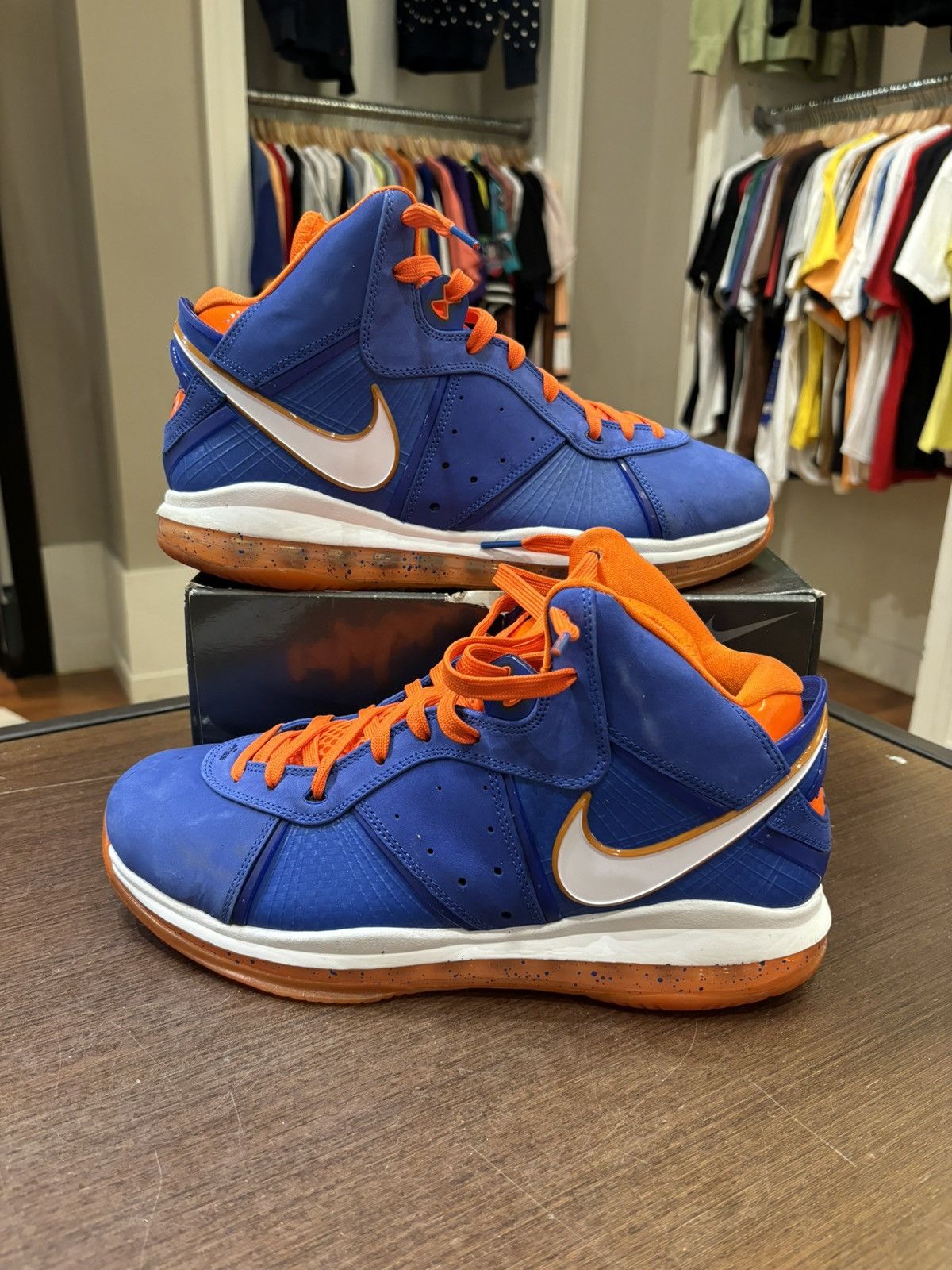 Nike Lebron 8 V2 “Hardwood Classic” Size US 12 / EU 45 - 1 Thumbnail