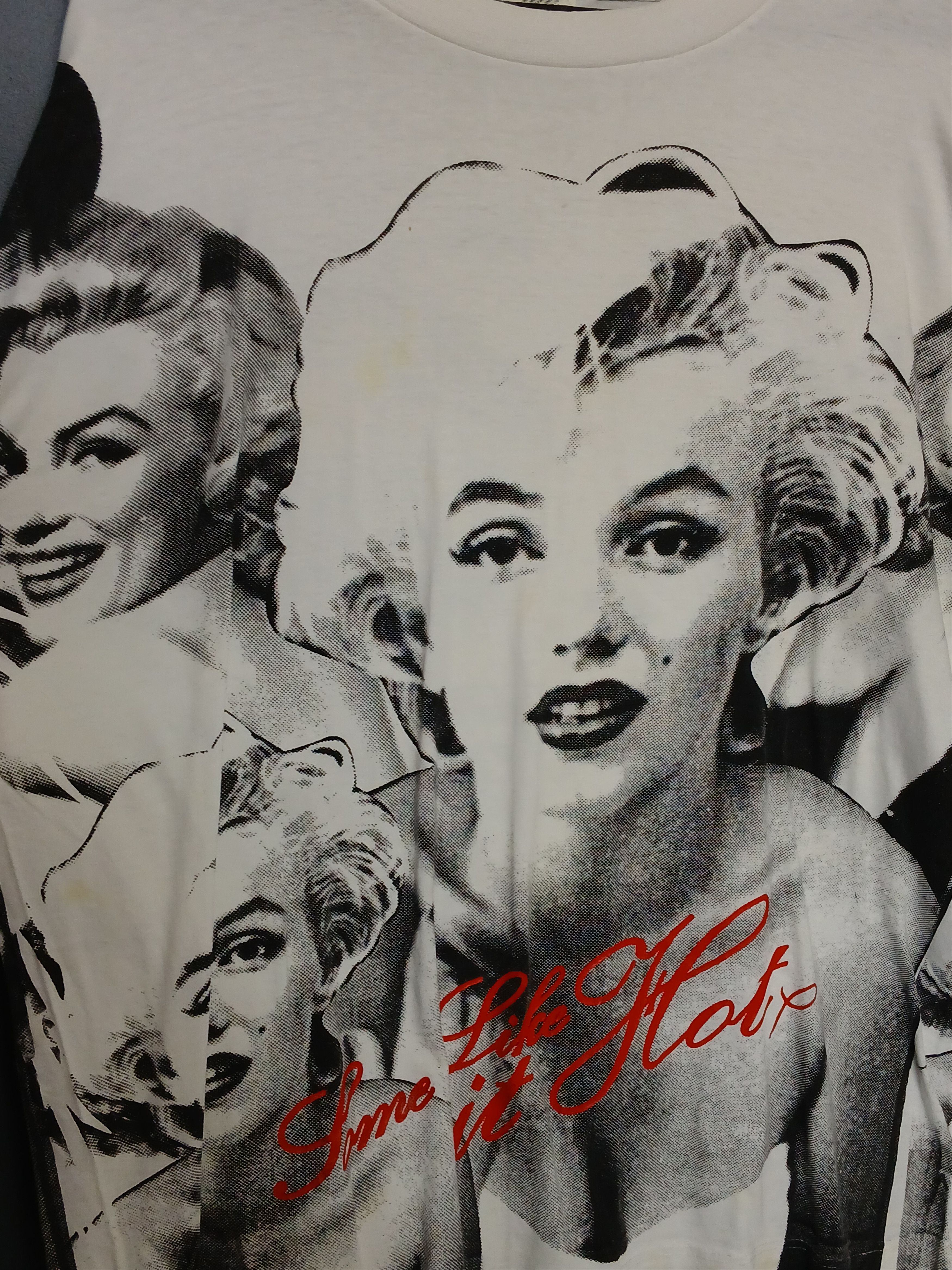 Vintage Vintage Marilyn Monroe T-Shirt Size US L / EU 52-54 / 3 - 3 Thumbnail