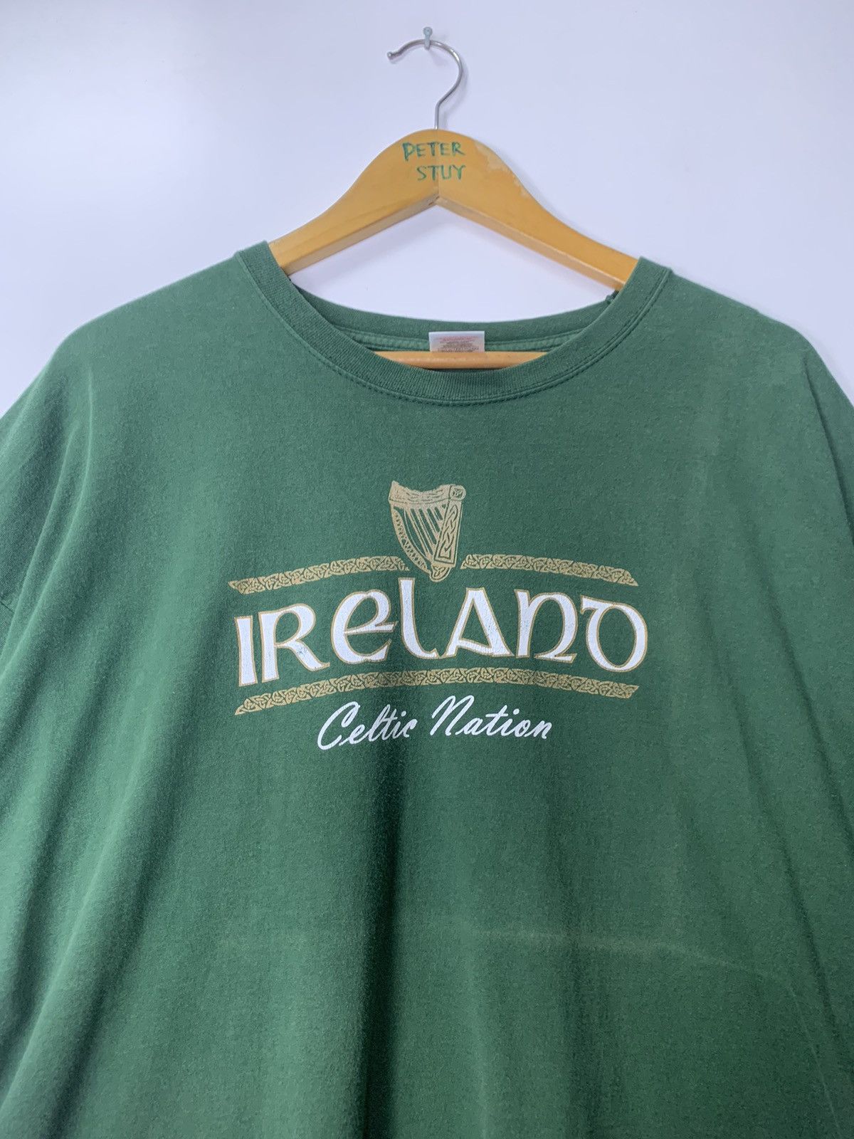 Fruit Of The Loom × Vintage Vintage Ireland t-shirt Size US XXL / EU 58 / 5 - 3 Thumbnail
