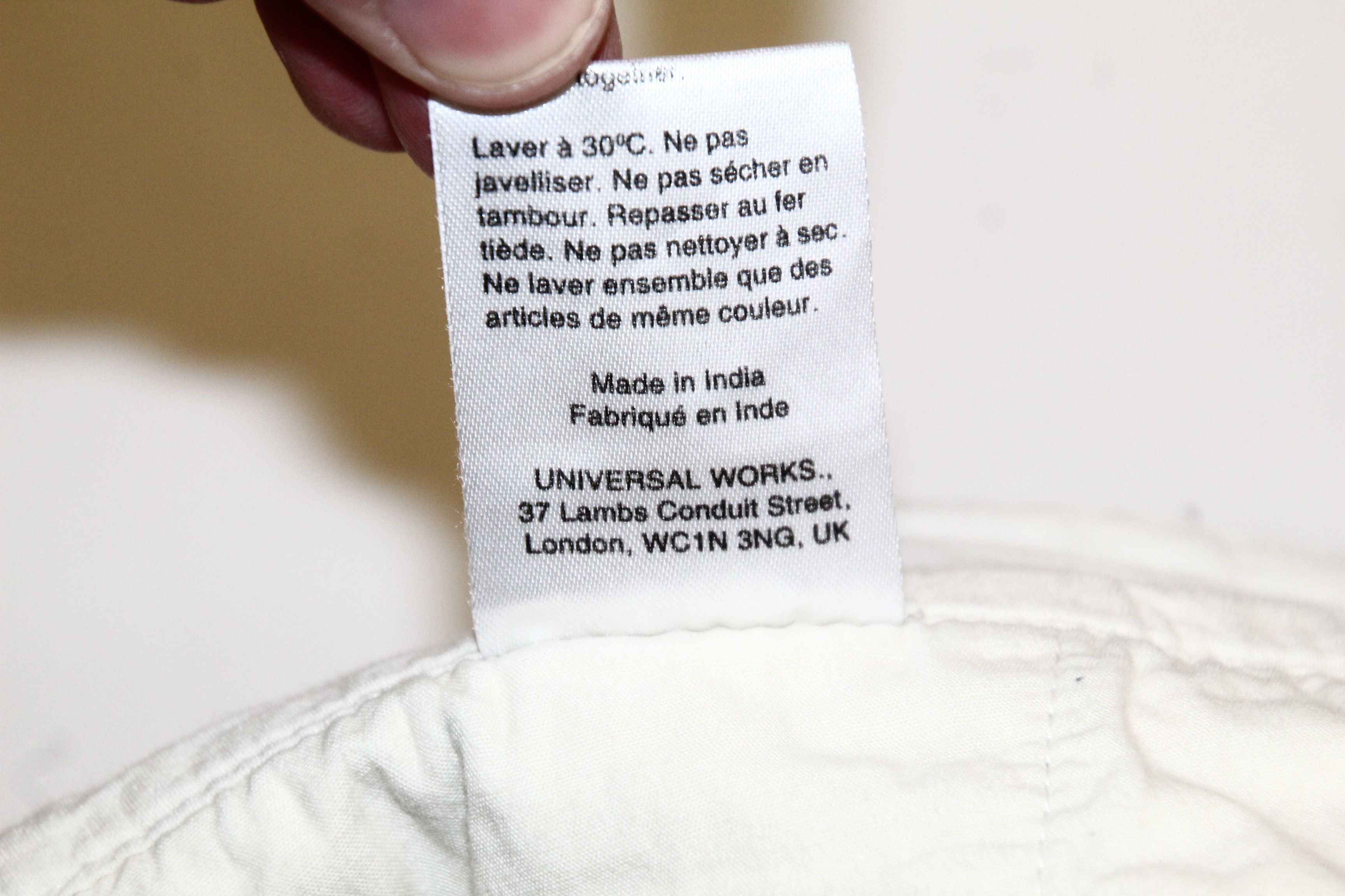 Universal Works Universal Works Grey Classic Cotton Chino Shorts Size US 34 / EU 50 - 10 Thumbnail