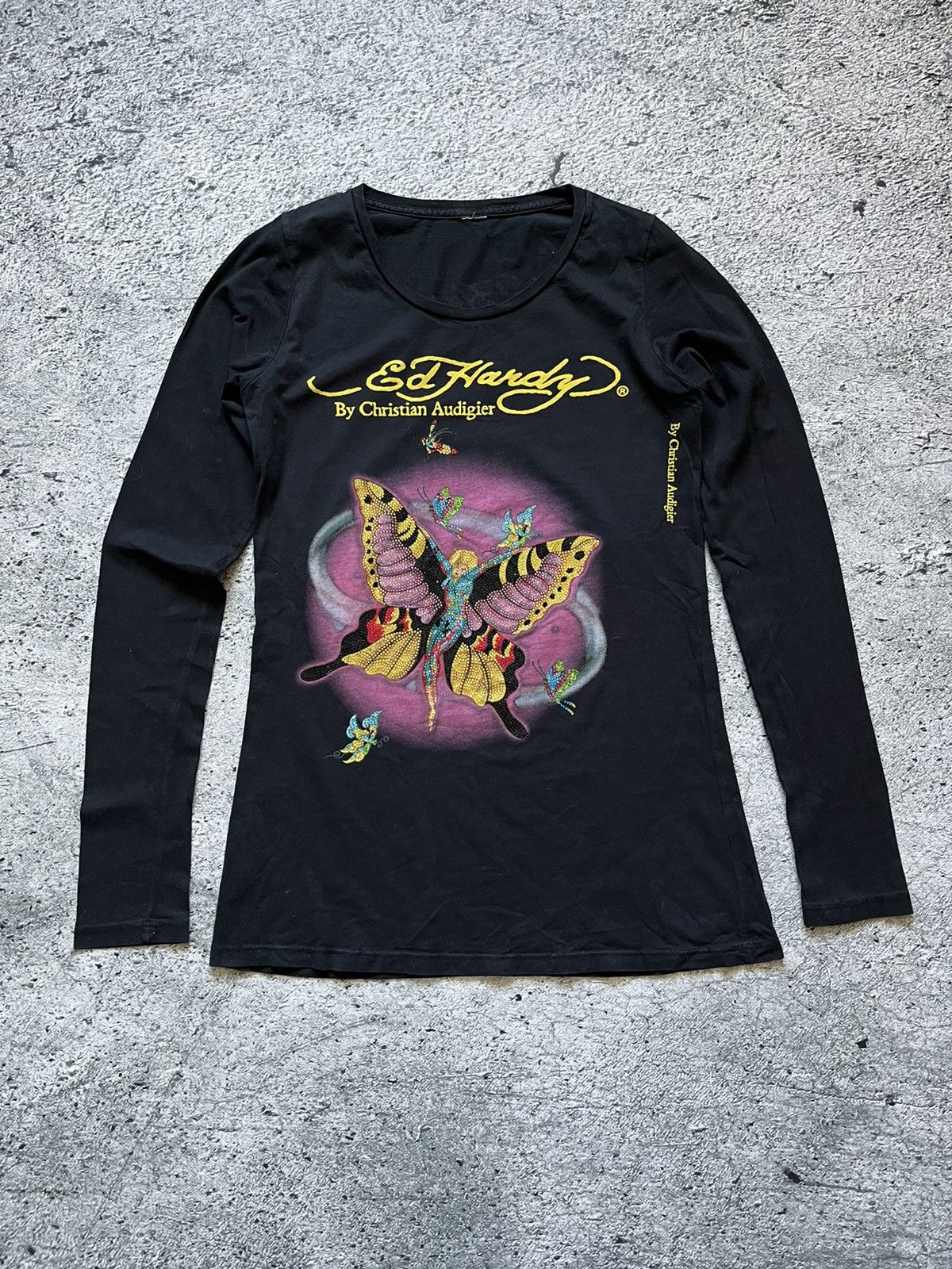 Ed Hardy Ed Hardy By Christian Audigier Tattos Long Sleeve Y2K USA Size US M / EU 48-50 / 2 - 1 Thumbnail