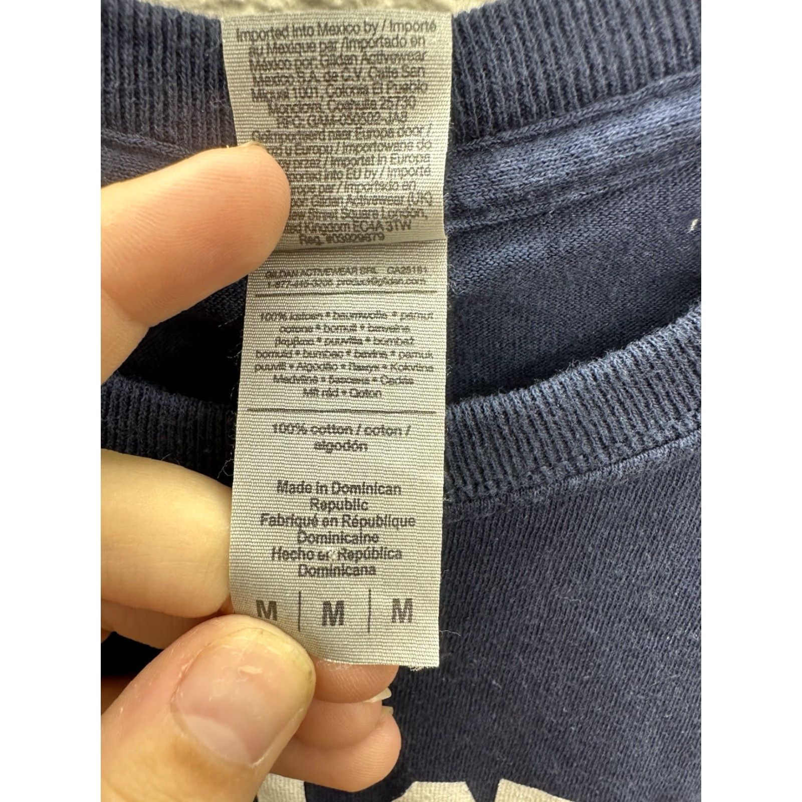 Gildan Gildan T-Shirt Blue Short Sleeve Penn State University Logo Size Medium Unisex Adults Shirt Mens Womens Size US M / EU 48-50 / 2 - 5 Thumbnail