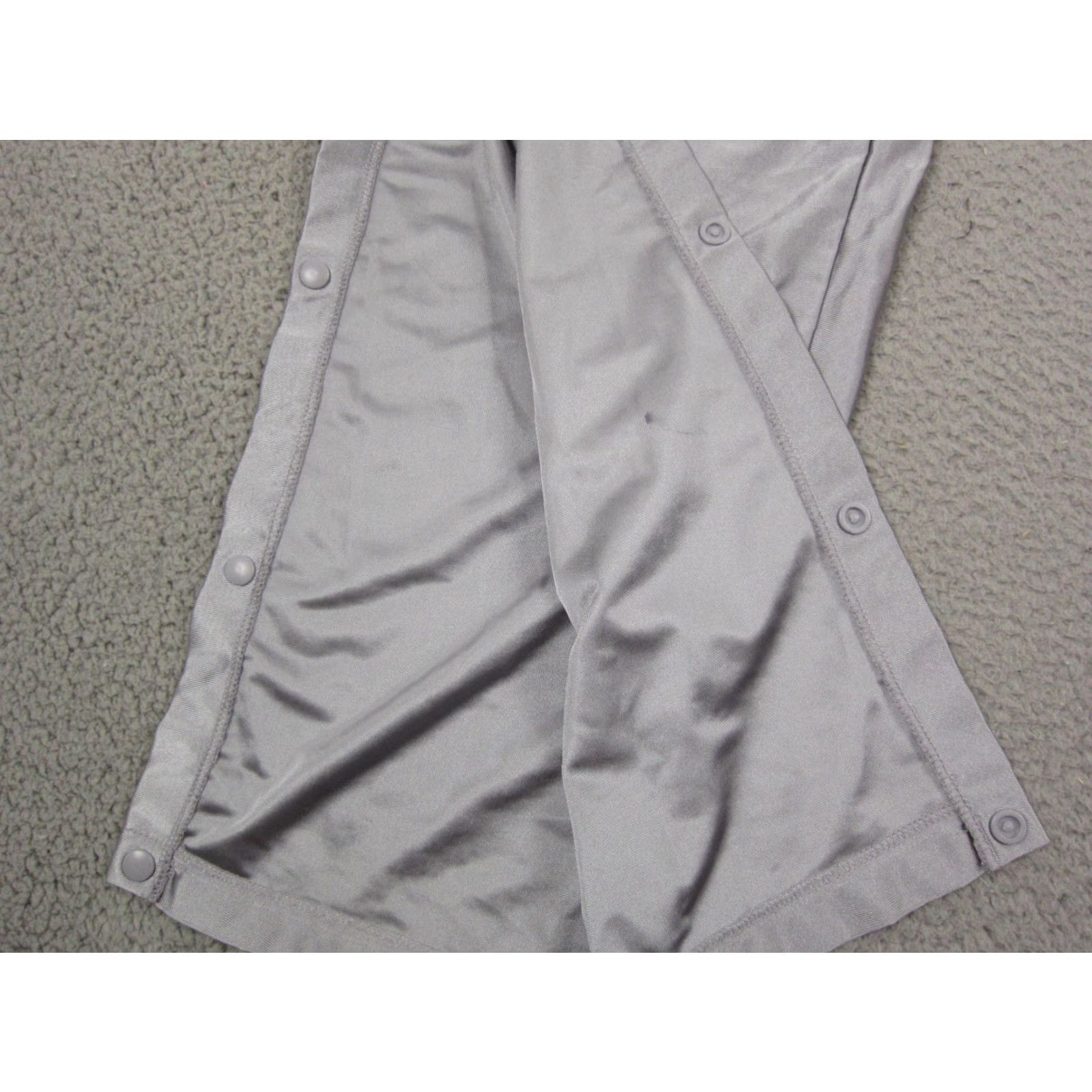 Nike VINTAGE Nike Pants XL Mens Gray 90s Warmup Snap Button Athletic Regular - 90s - MS? Size US 36 / EU 52 - 7 Thumbnail