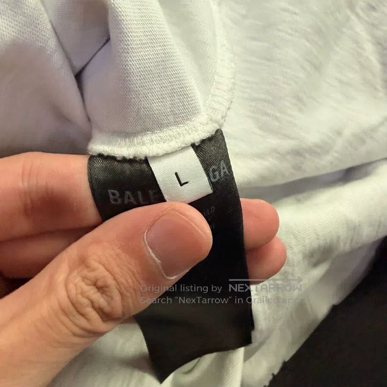 Balenciaga Balenciaga Double Layer Destroyed Black Hoodie Size US L / EU 52-54 / 3 - 7 Thumbnail