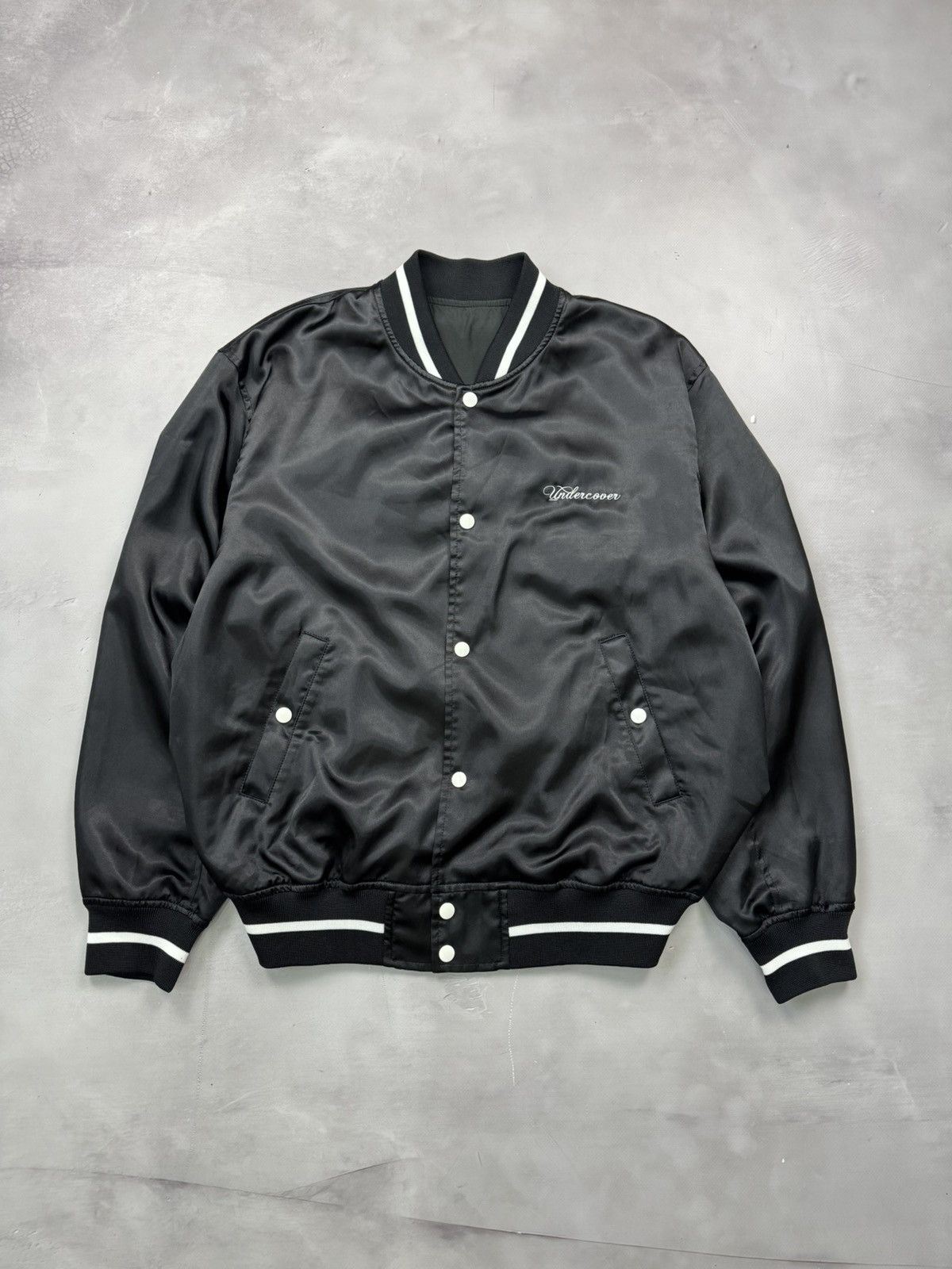 Undercover Ss22 Undercover Noise Stadium Jacket(Black/L) Size US L / EU 52-54 / 3 - 2 Thumbnail