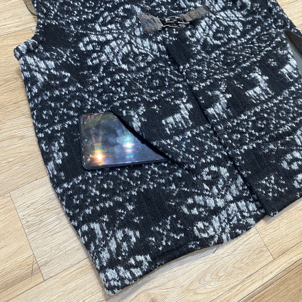 Zara 2000s . Zara Vest Wool Fur Hoodie Size S / US 4 / IT 40 - 7 Thumbnail
