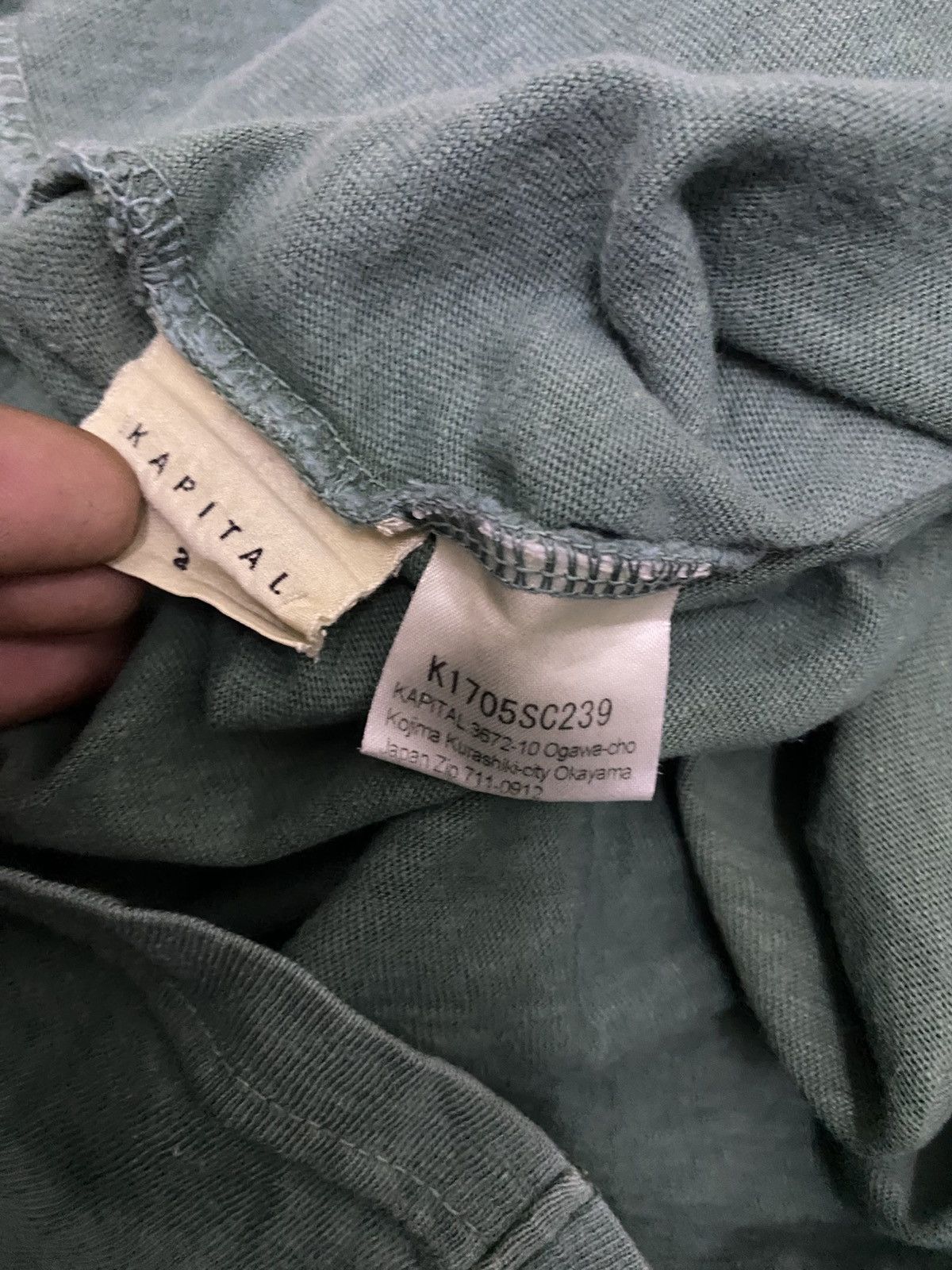 Kapital Kapital smoke 🚬 Smile 😀 Size US M / EU 48-50 / 2 - 6 Thumbnail
