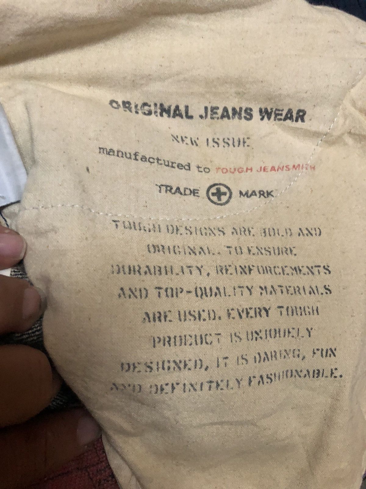 If Six Was Nine × Japanese Brand × Le Grande Bleu (L.G.B.) Tough Jeans Smith Cargo Distressed Denim Pants Size US 34 / EU 50 - 3 Thumbnail