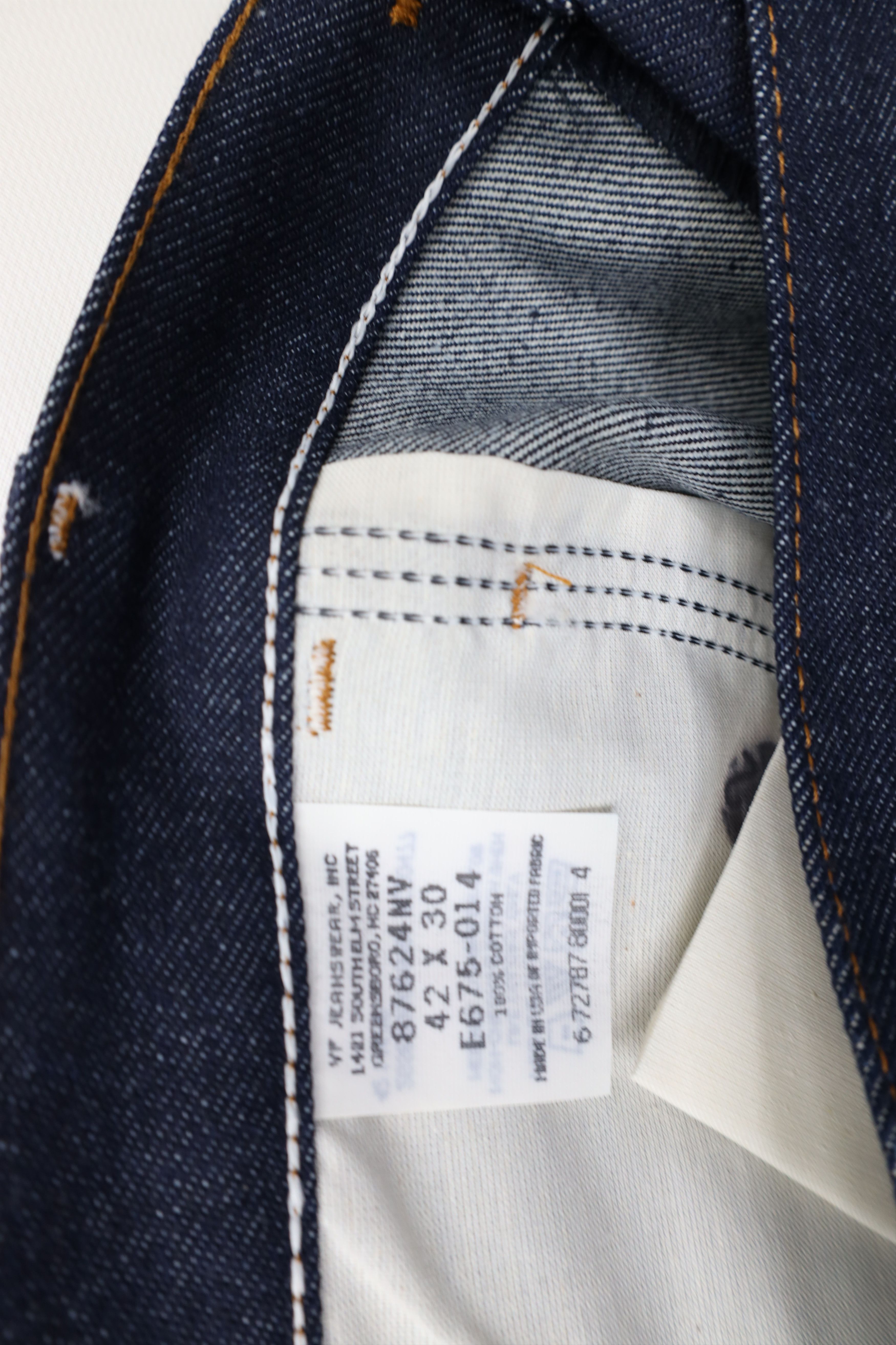 Vintage Deadstock Vintage Y2K 2001 Streetwear Bootcut Denim Jeans Size US 42 / EU 58 - 8 Thumbnail