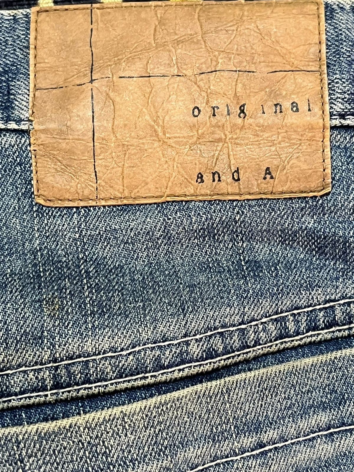 And A Vintage And a Mudwash Faded Distressed Denim Size US 31 - 10 Thumbnail