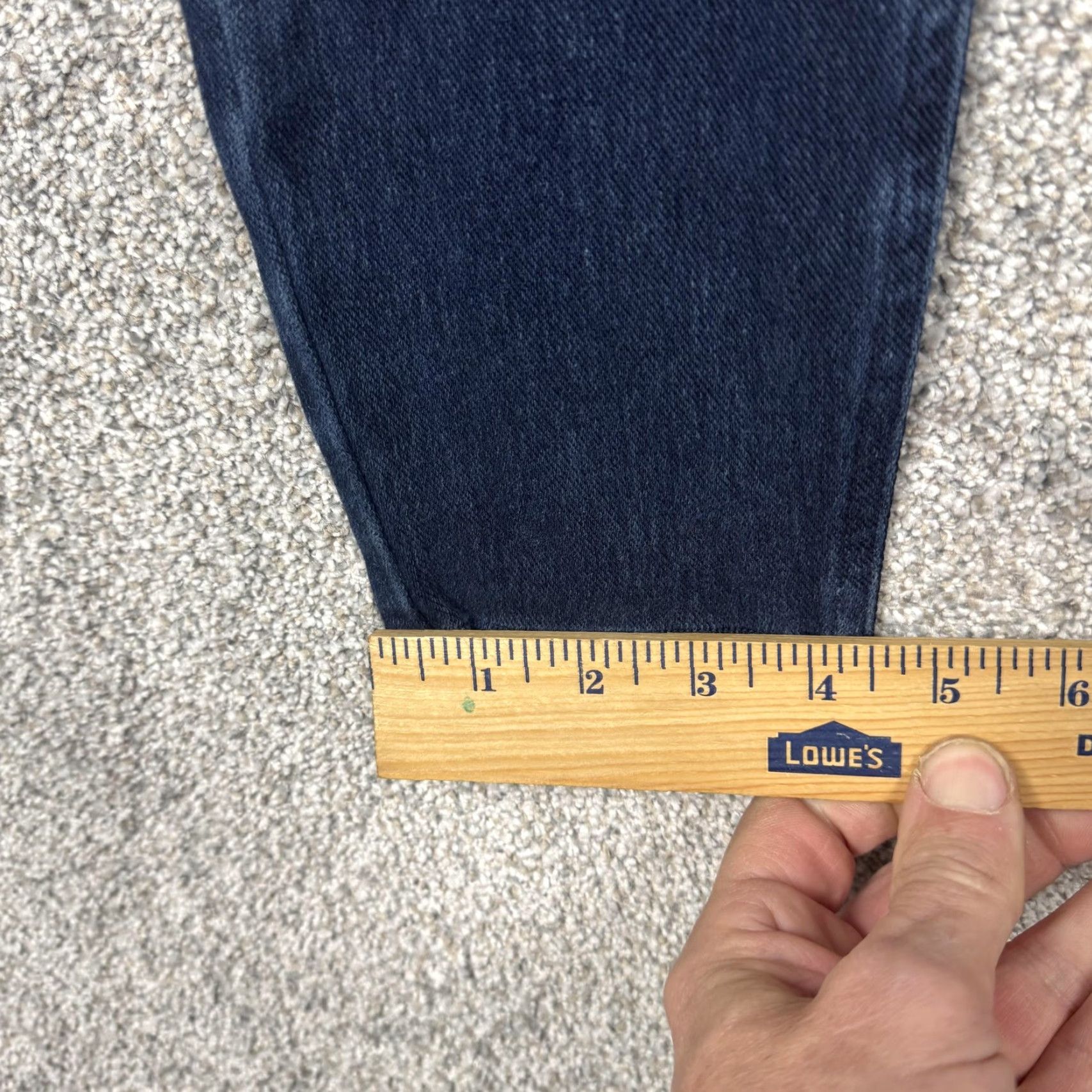 Spanx Spanx Jeans Womens Small Blue Dark Wash Mid Rise Jegging Pull On Shaping Stretch Size 28" / US 6 / IT 42 - 3 Thumbnail