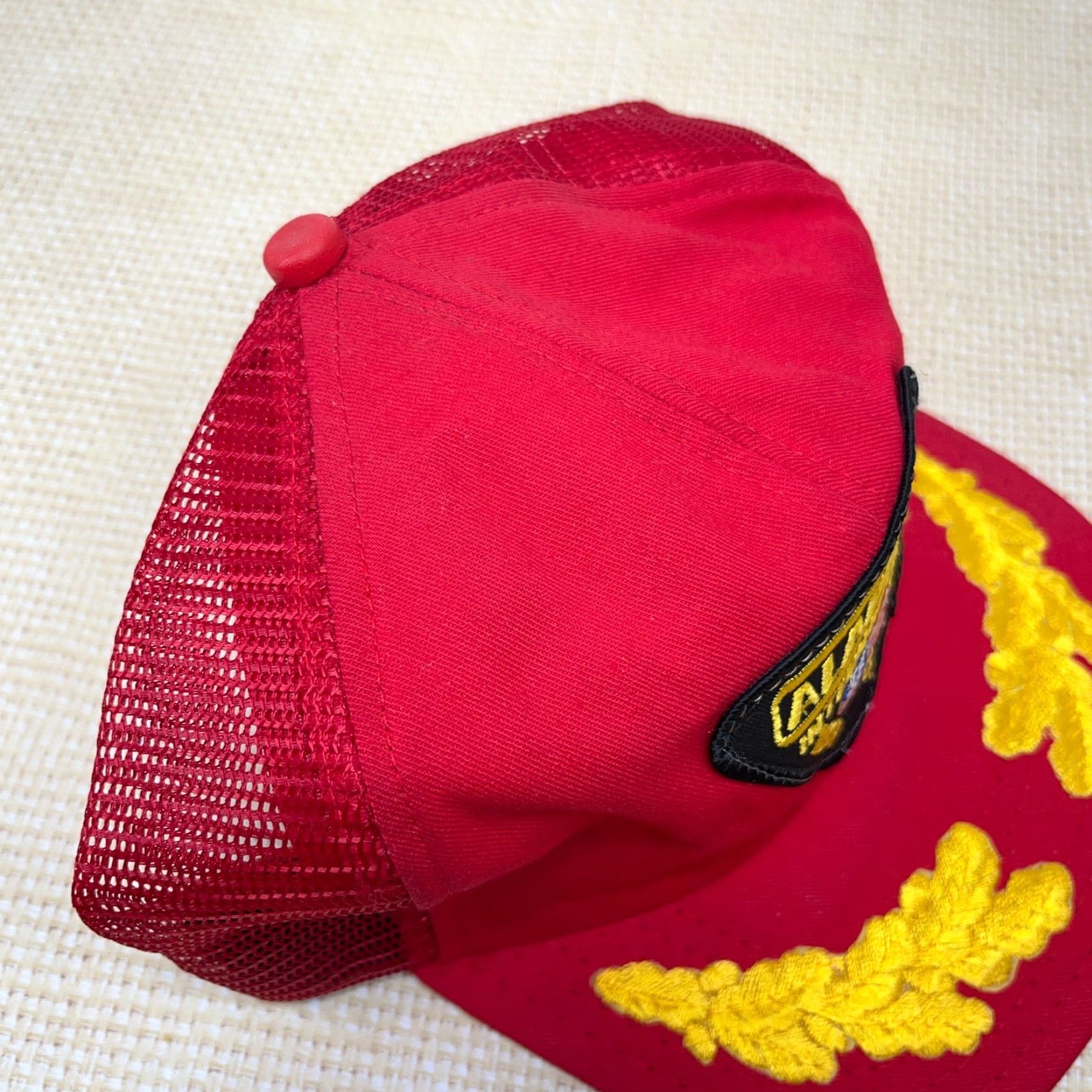 Vintage VINTAGE Alabama International Speedway Trucker Hat Cap Made IN USA 80s Patch Size ONE SIZE - 4 Thumbnail