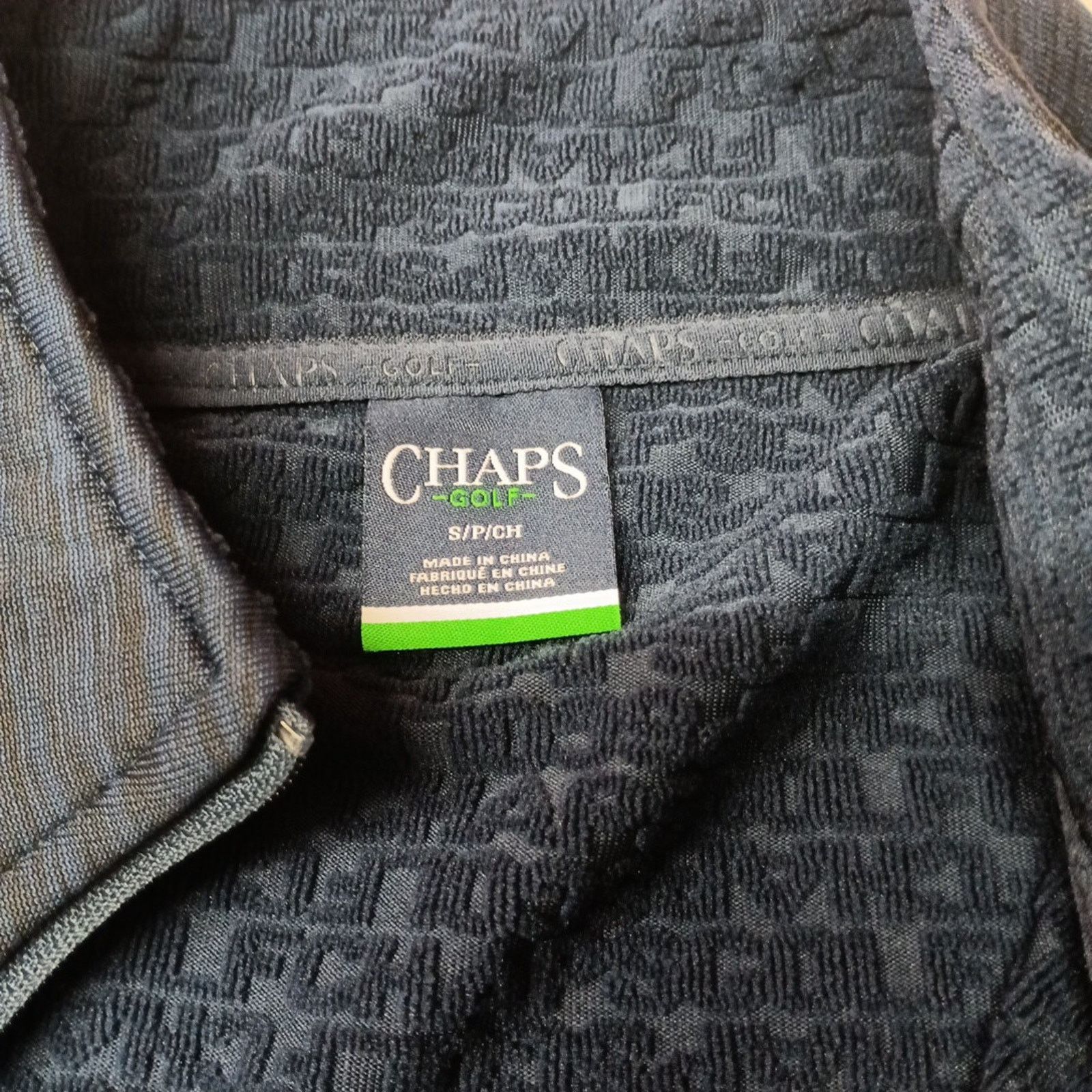 Chaps Chaps Golf Mens Pullover 1/4 Zip Sweater Size S Blue Stretch Size US S / EU 44-46 / 1 - 5 Thumbnail