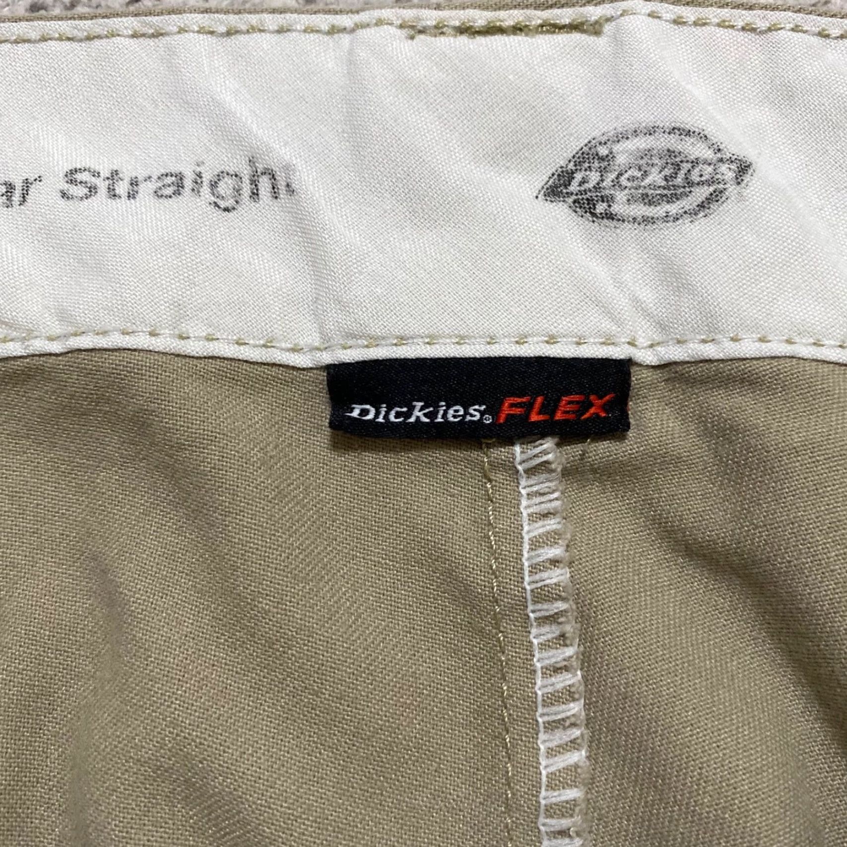 Dickies Dickies Mens Pants 38x30 Beige Cargo Straight Work Utility Flex Size US 38 / EU 54 - 3 Thumbnail
