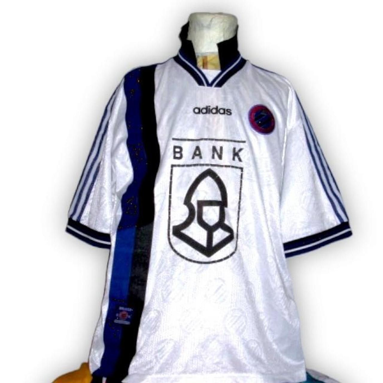 Adidas Club Brugge Kv 1996 1997 Away Shirt Jersey maillot Size US XL / EU 56 / 4 - 5 Thumbnail
