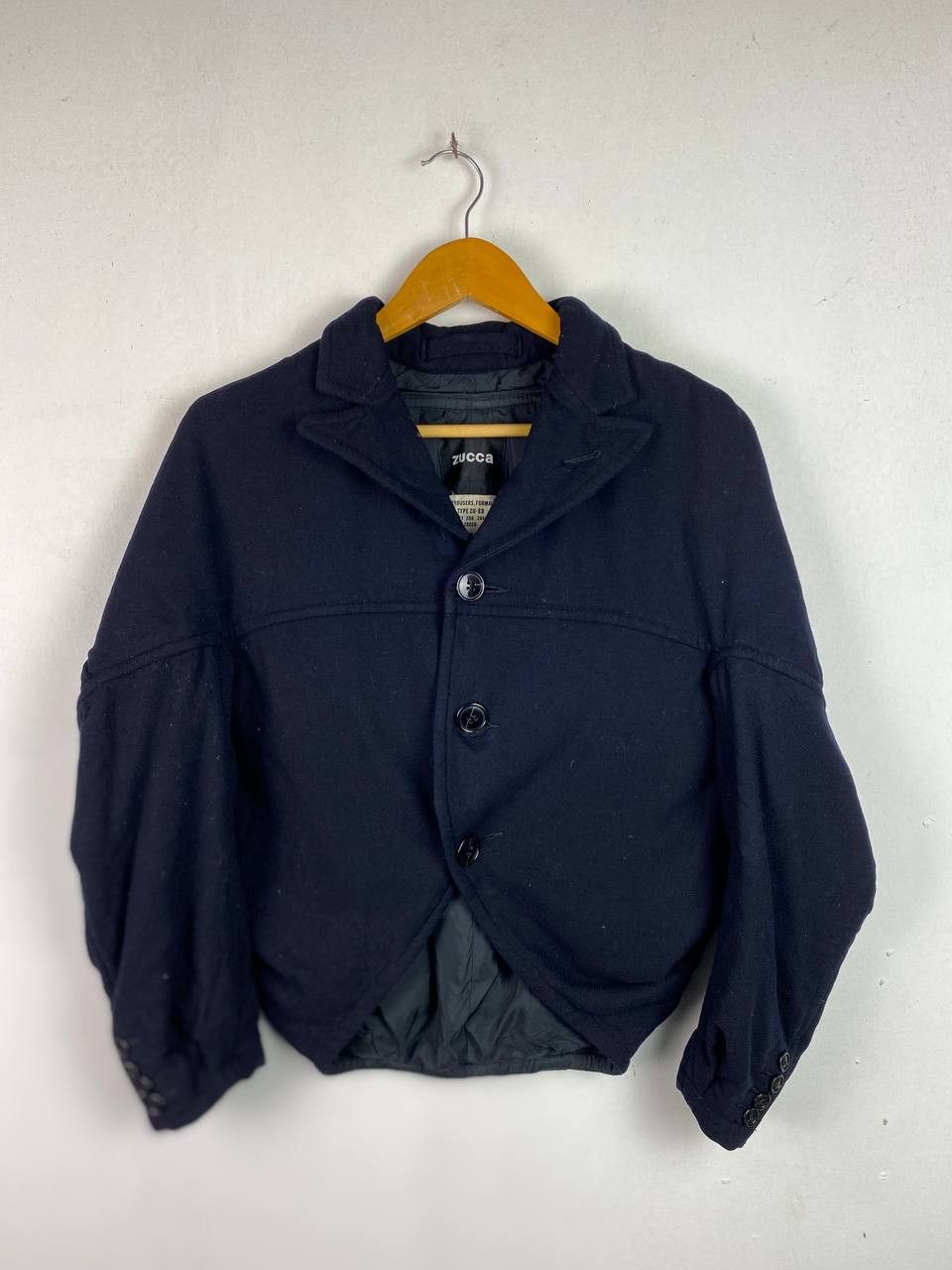 Zucca zucca 2008 A/W wool cashmere blouson jacket Size US S / EU 44-46 / 1 - 1 Thumbnail
