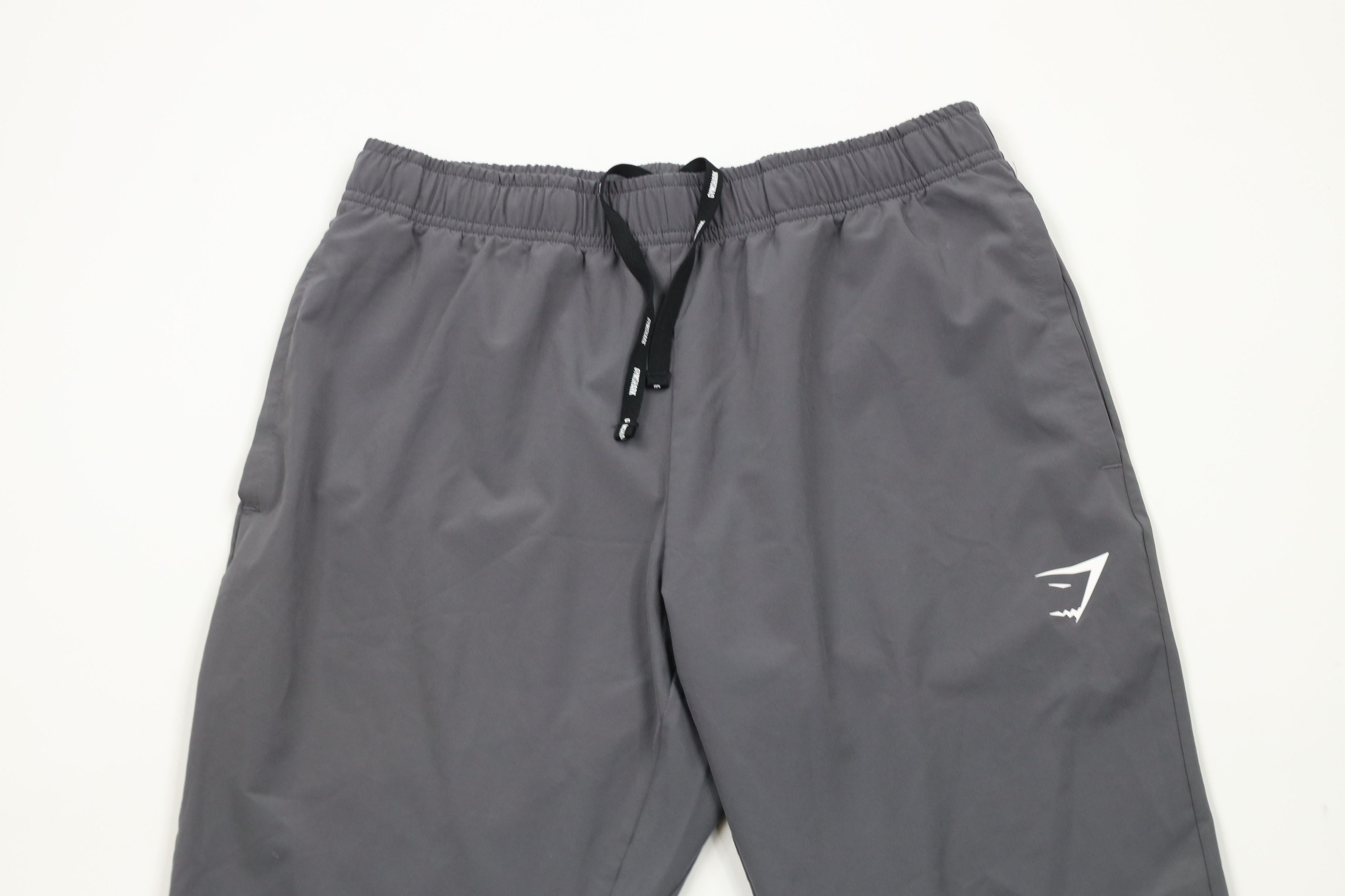 Gymshark × Vintage Gymshark Gym Tapered Leg Arrival Woven Joggers Pants Gray Size US 32 / EU 48 - 2 Thumbnail