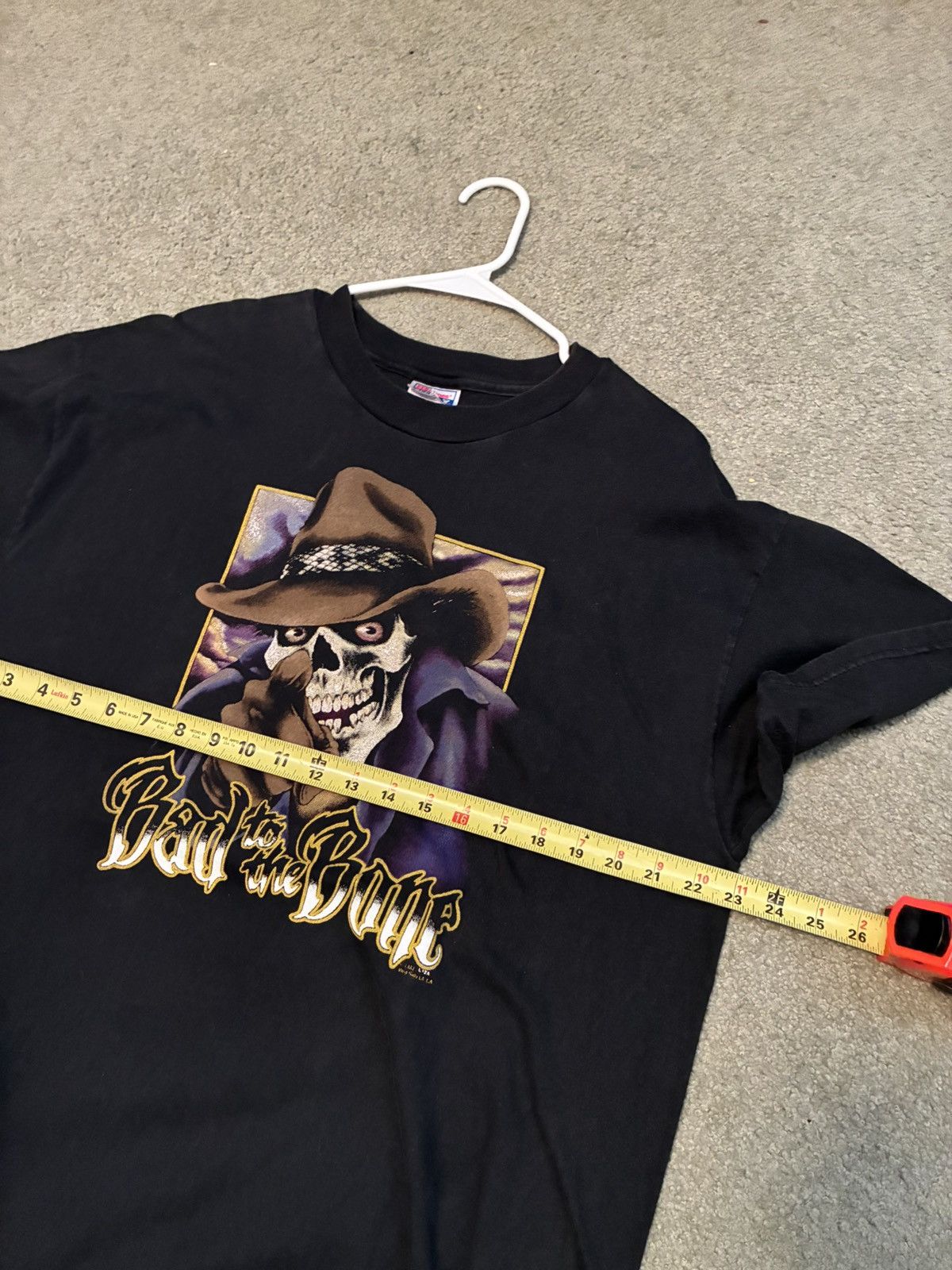 Harley Davidson Vintage 90s 3D Emblem bad to the bone tee Size US XL / EU 56 / 4 - 5 Thumbnail