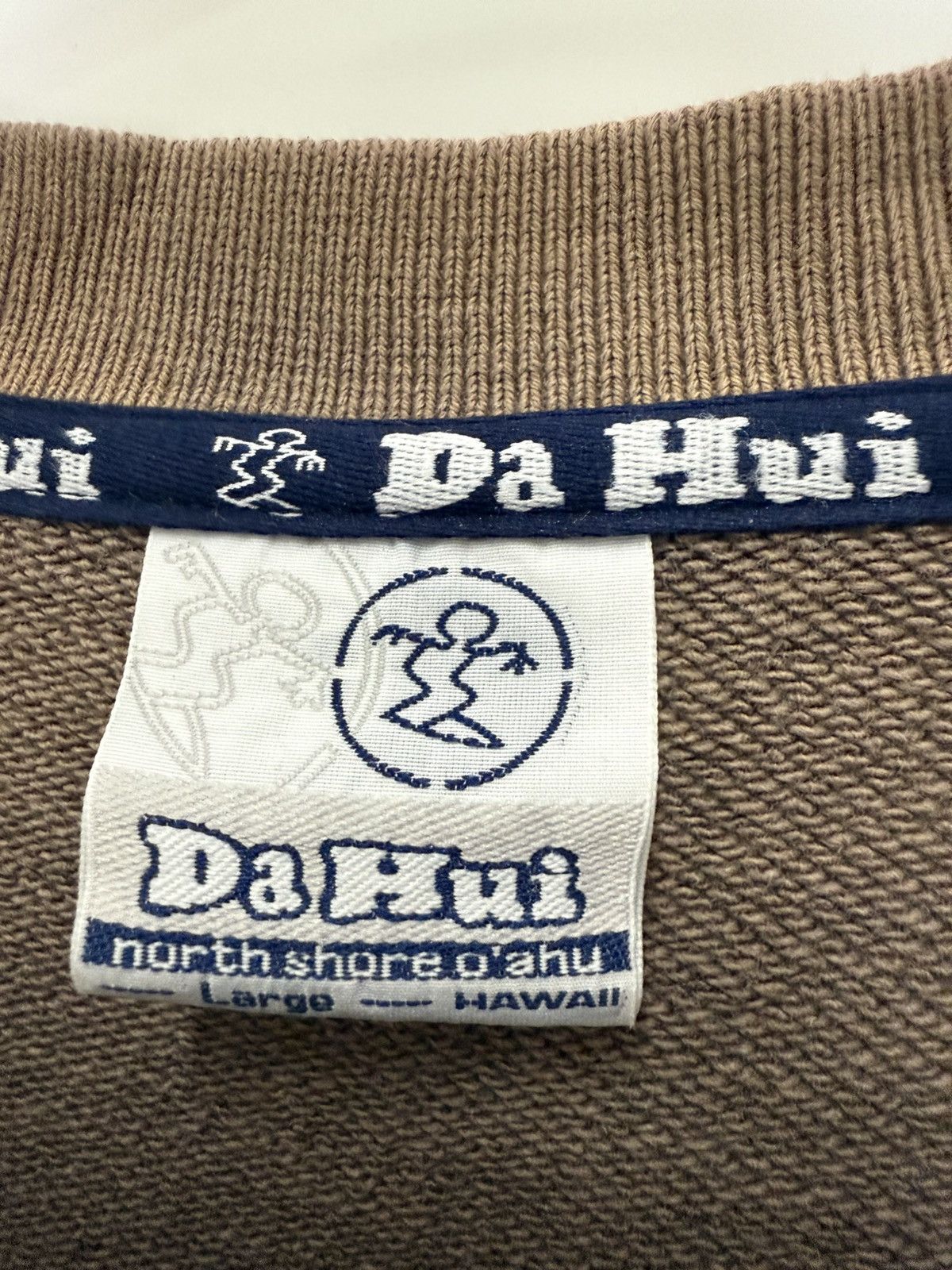 Sun Surf 🔥 VINTAGE SURF Da Hui HAWAII BACKHIT LOGO SWEATSHIRT - L Size US L / EU 52-54 / 3 - 6 Thumbnail