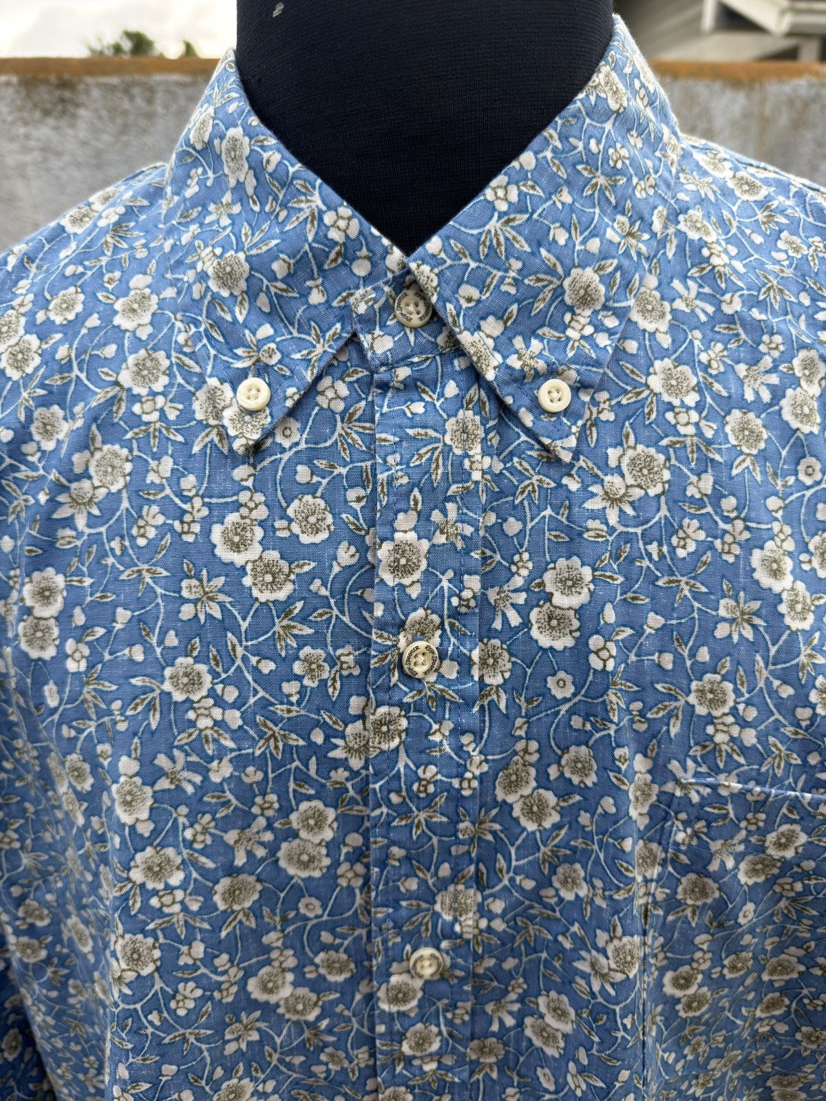 Reyn Spooner PreOwned Reyn Spooner Hawaiian Print Full Button Men's 3XL Size US XXL / EU 58 / 5 - 3 Thumbnail
