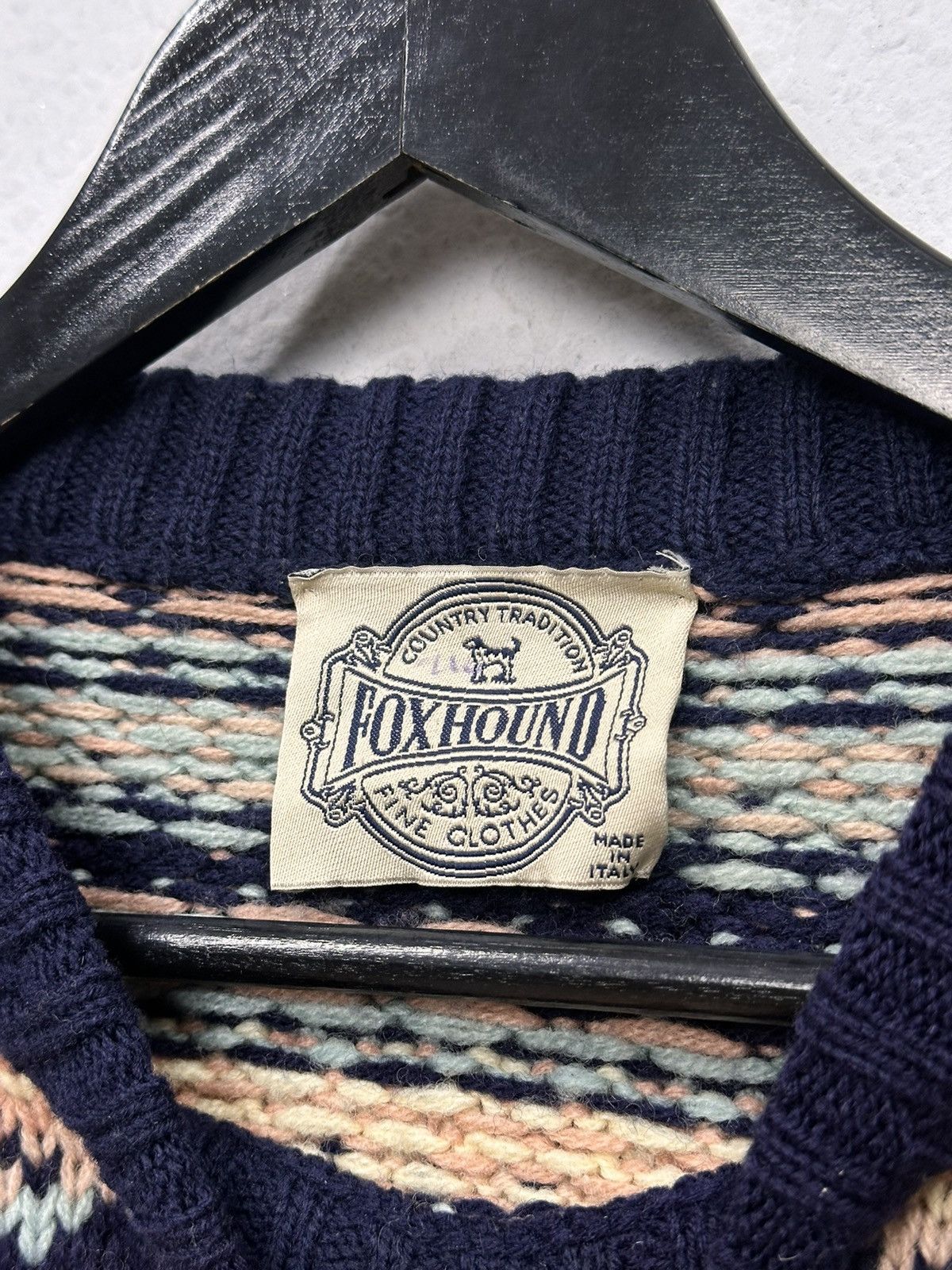 Diesel Vintage Knit Carlo Colucci Wool Coogi Dolce Gabbana Style Size US L / EU 52-54 / 3 - 7 Thumbnail