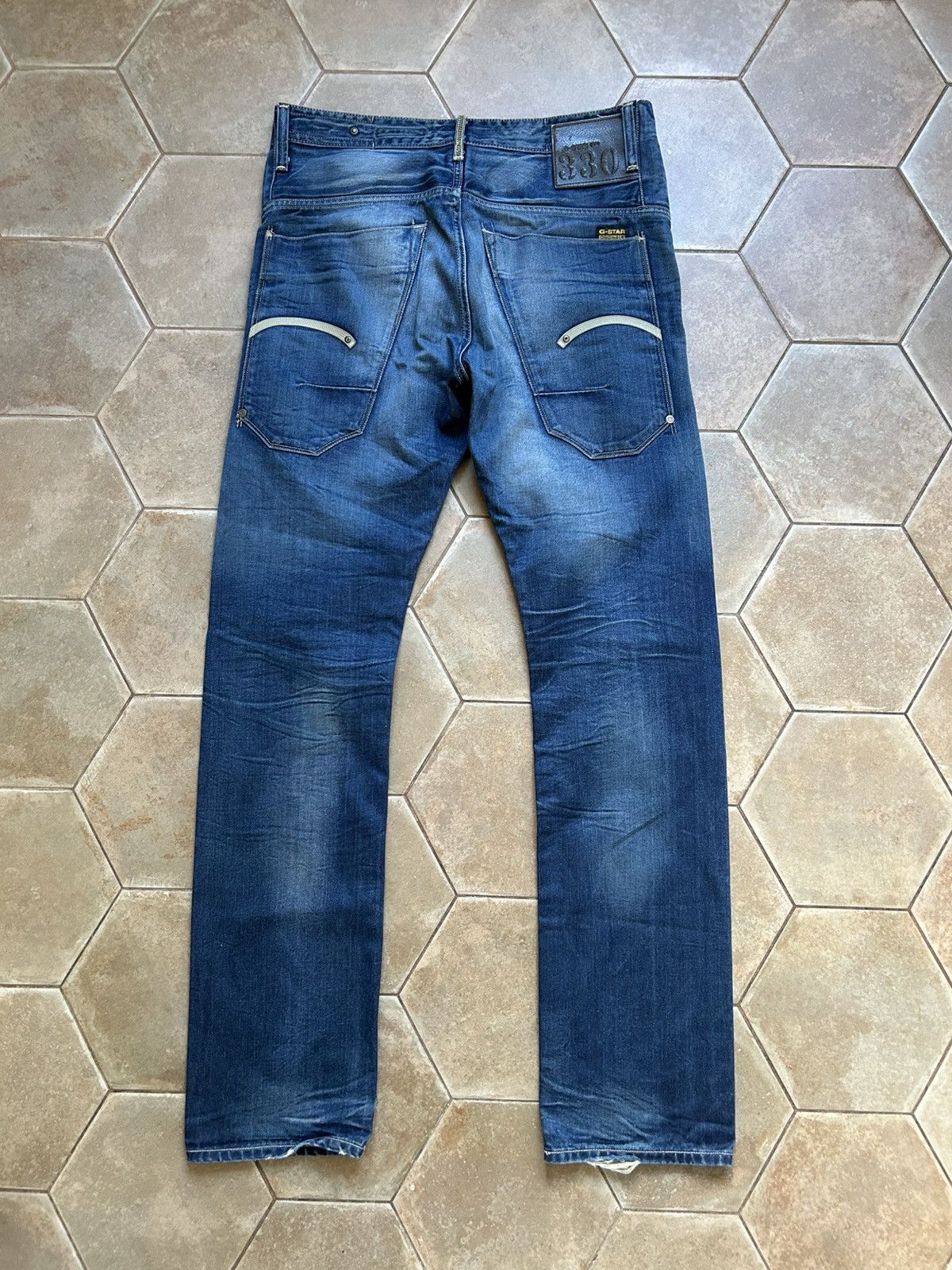 G-Star Vintage G Star Denim Jeans Size US 33 - 3 Thumbnail