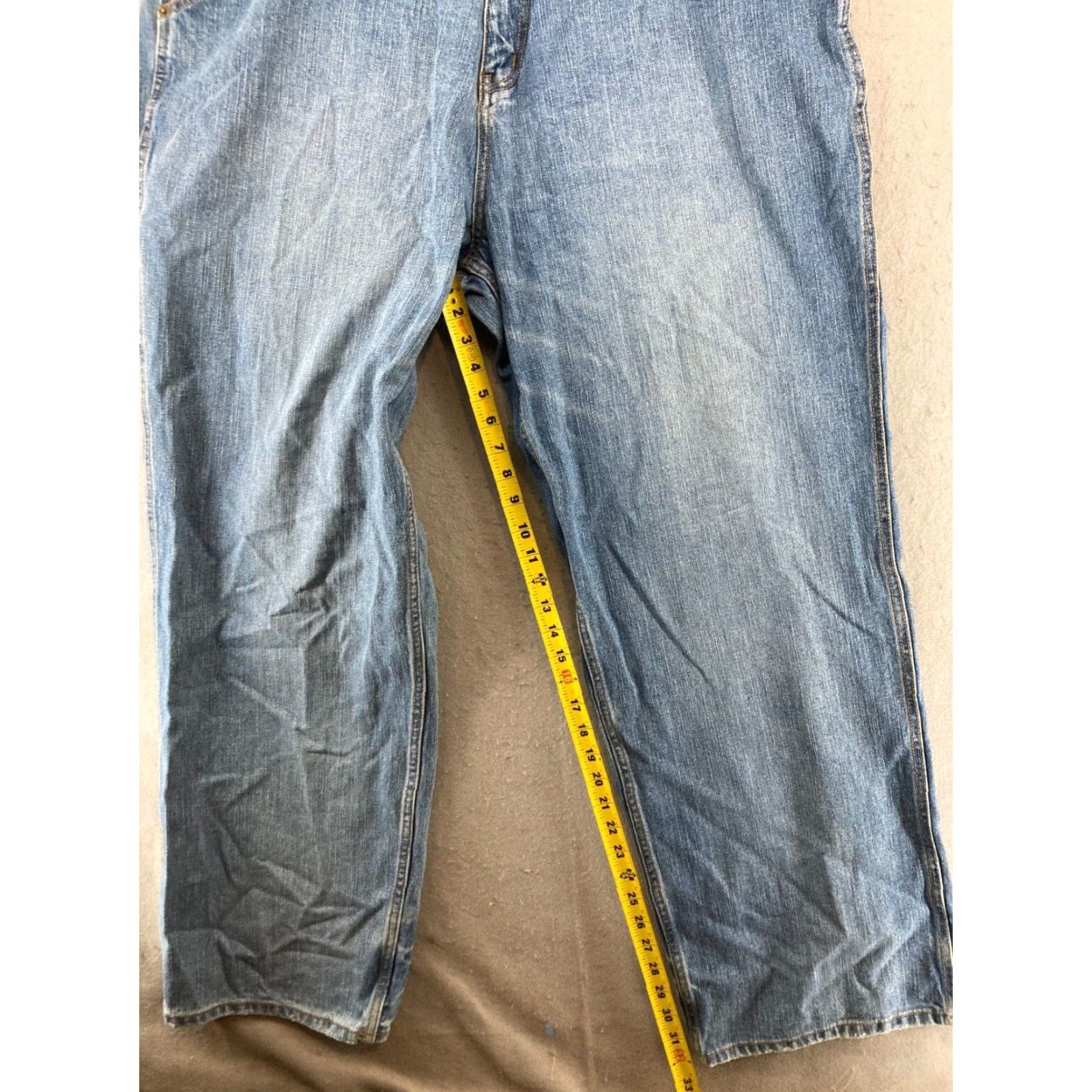 Vintage STATE PROPERTY Jeans 42 90s Vintage Relaxed Wide-Leg Denim Jeans Men 42 Blue 5-Pocket 90s Theme Mens Size US 42 / EU 58 - 3 Thumbnail